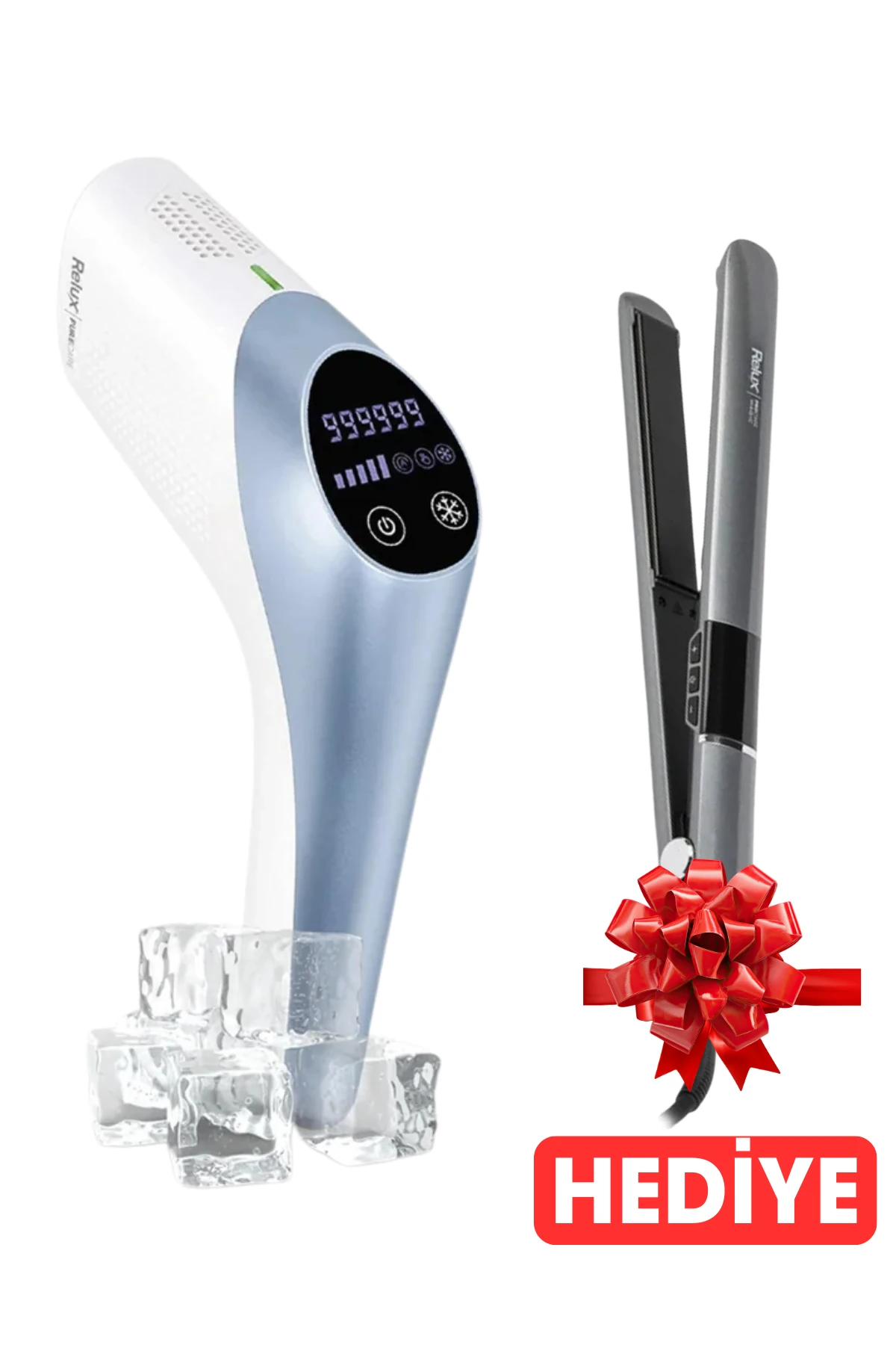 Epilatör Pure Care IPL9750 Alana  Saç Düzleşitici S6700 HEDİYE