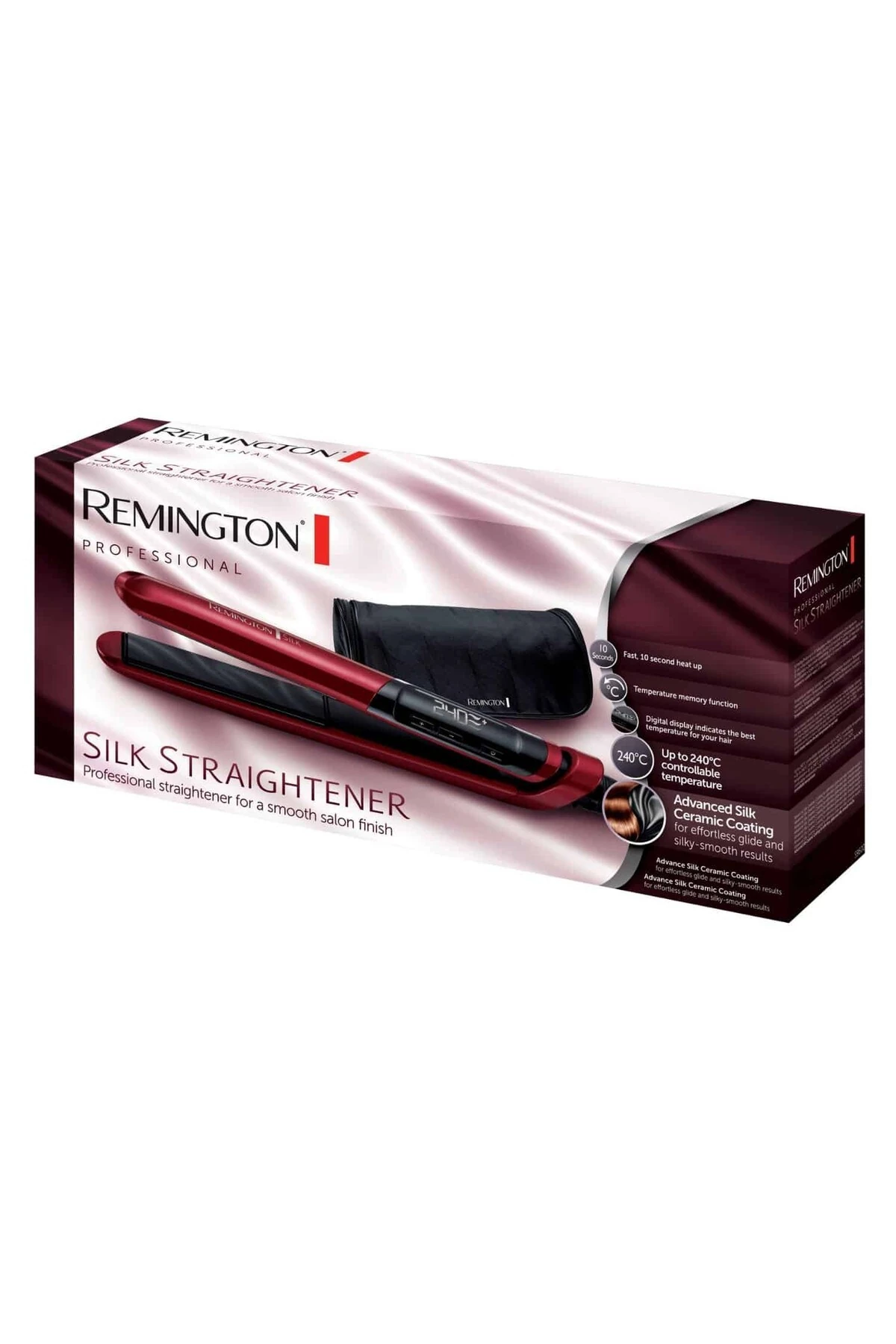 S9600 Silk İpek Proteinli Seramik Plaka Saç Düzleştirici