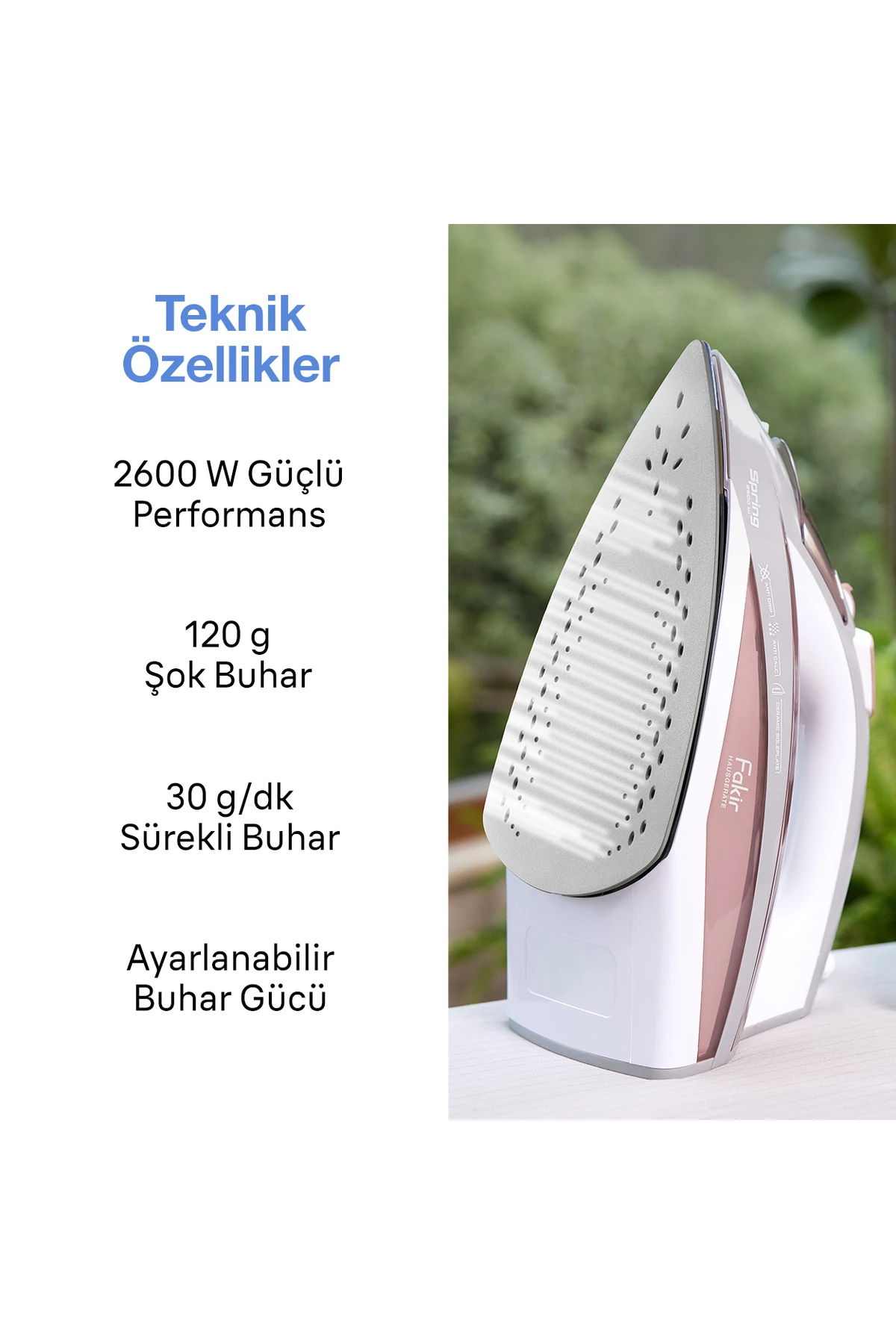 ÜTÜ SPRING GÜL KURUSU