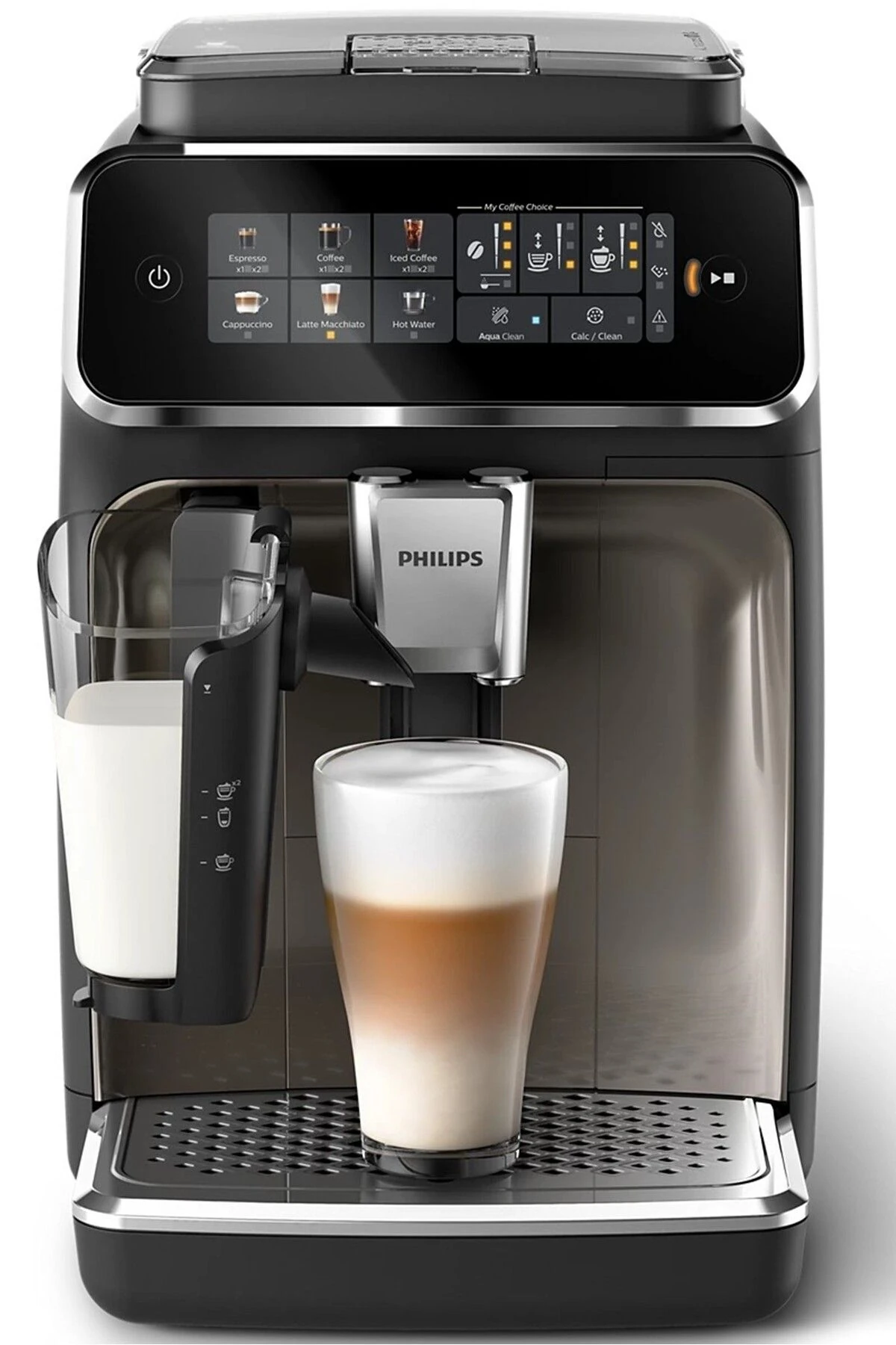 ちょこページ 3300 Serisi LatteGo Tam Otomatik Espresso Makinesi, AquaClean Filtre,
