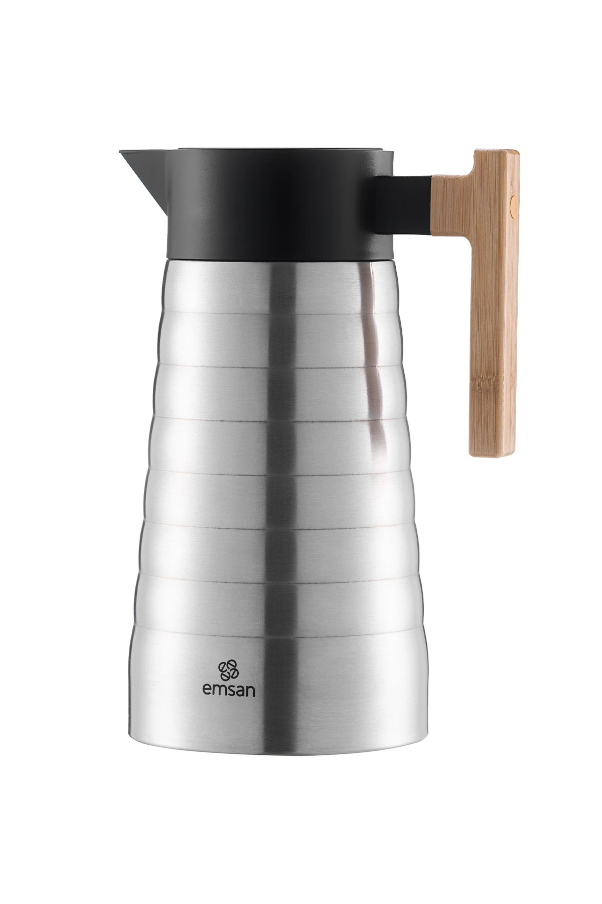 TERMOS 2 LT EMBOSS GRI