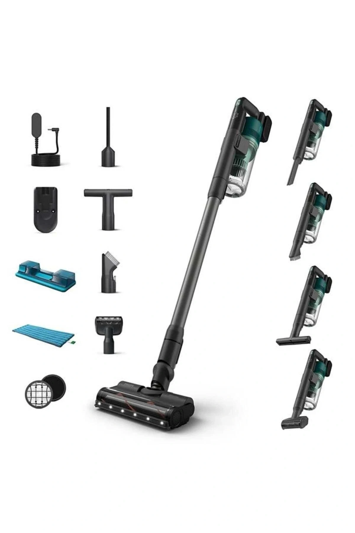XC6557/01 CORDLESS VC AQUA DİKEY ŞARJLI SÜPÜRGE + TÜRK KAHVE MAKİNESİ HEDİYELİ