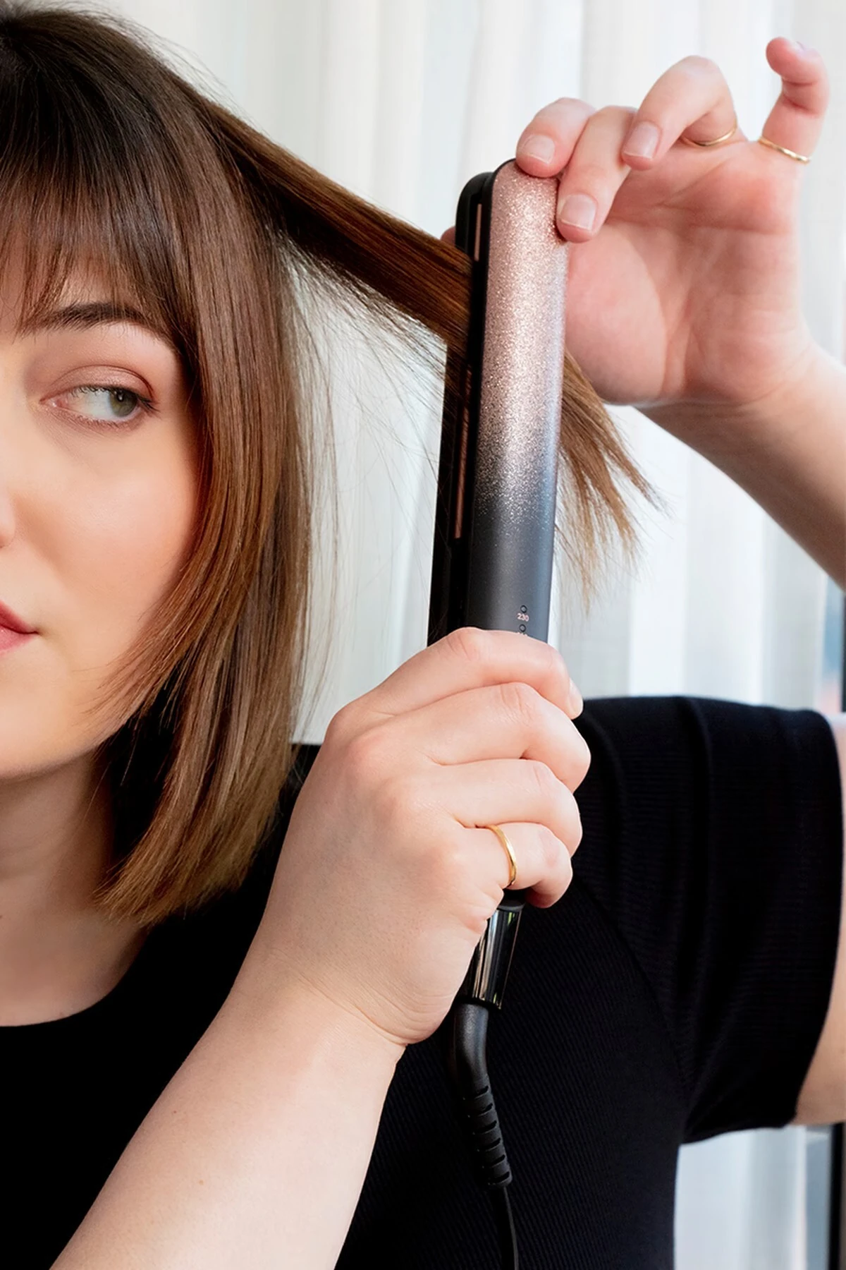 S5305 Rose Shimmer Seramik Saç Düzleştirici