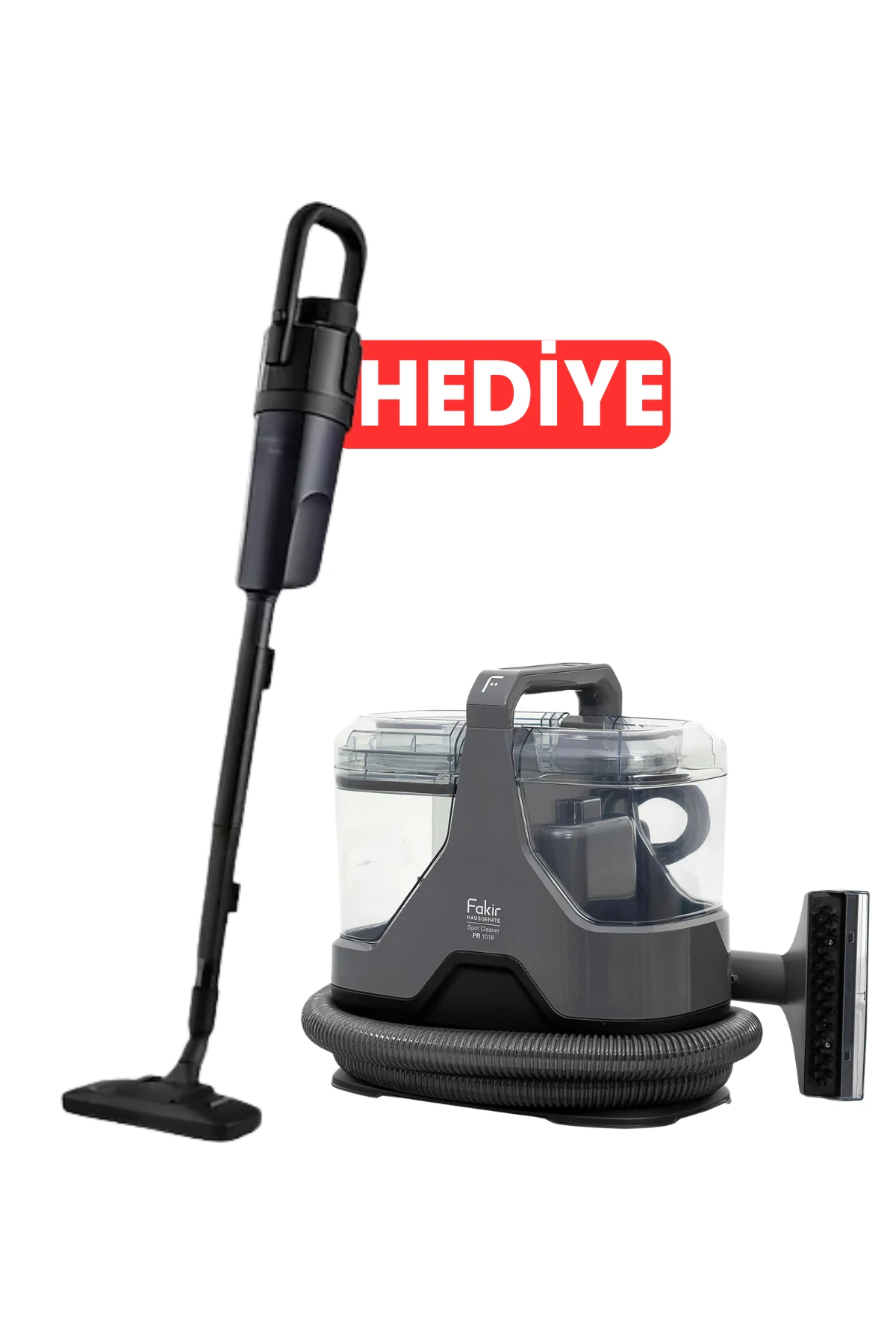 Halı Koltuk Yıkama Makinesi Alana Fakir  Dik Süpürge