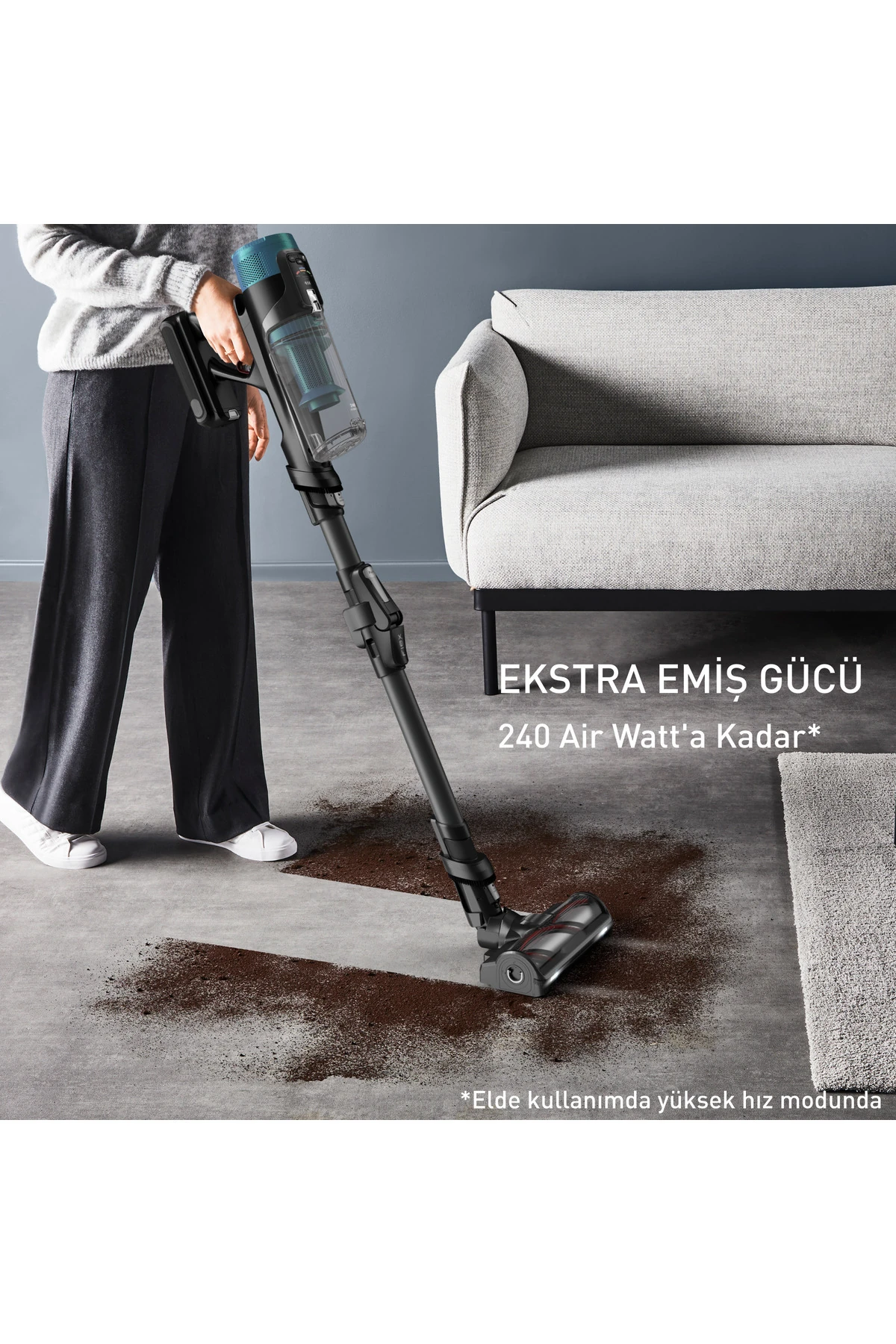 TY9BC1 X-Force Flex 14.80 240 Air Watt Kablosuz Şarjlı Dikey Süpürge