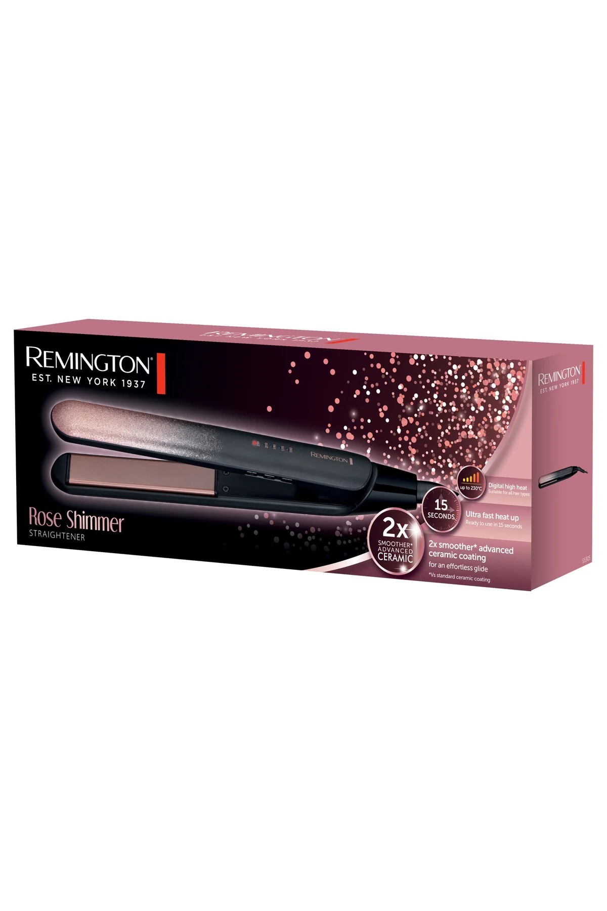 S5305 Rose Shimmer Seramik Saç Düzleştirici