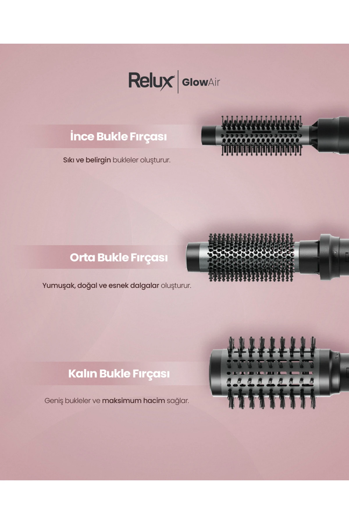 SAC SEKILLENDIRME SETI GLOWAIR 7 IN 1 AS 8700