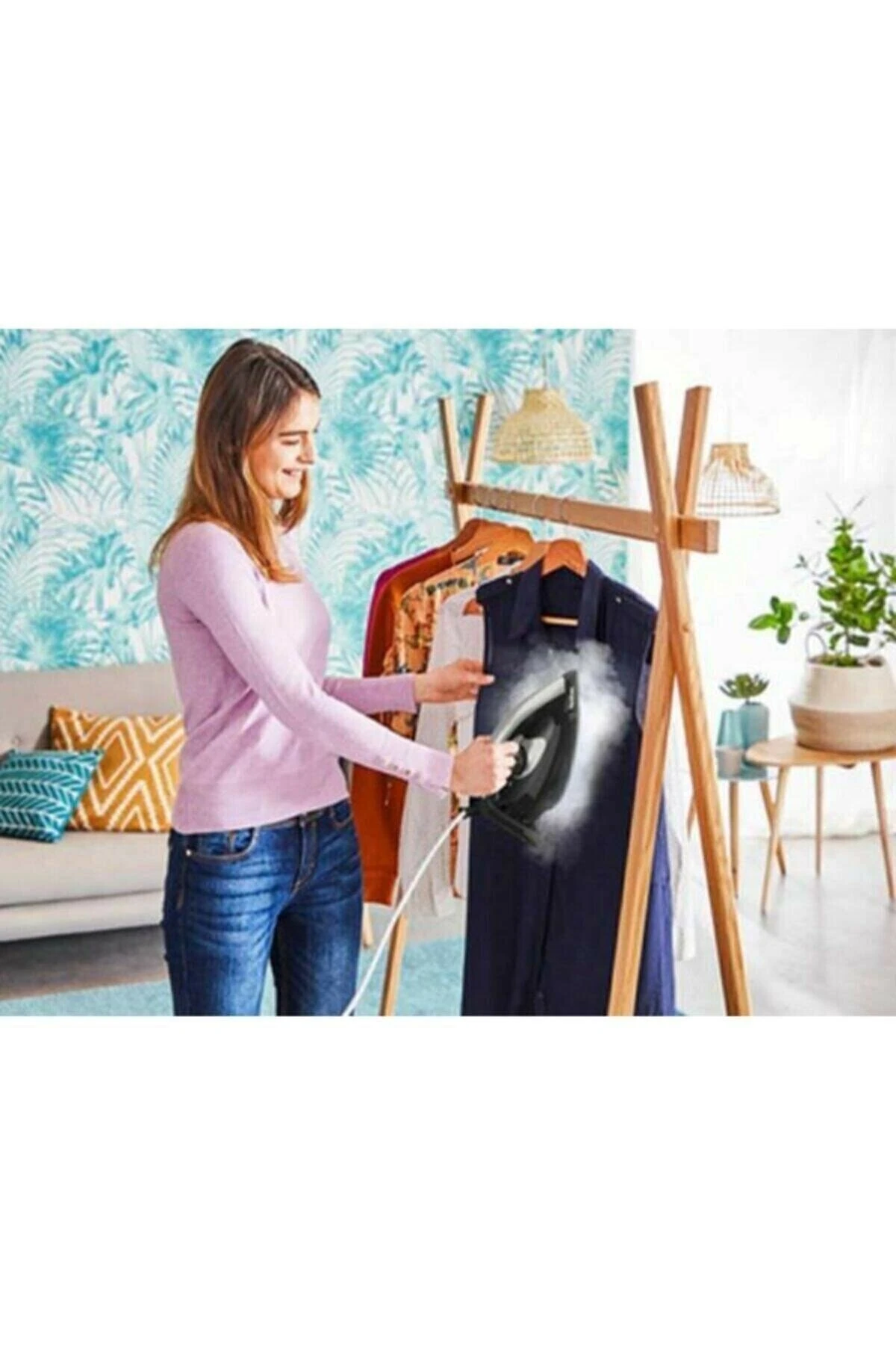 Buhar Kazanlı Ütü SV6140 Express Easy 120 gr Sürekli ve 380 gr Şok Buharlı 2200 Watt