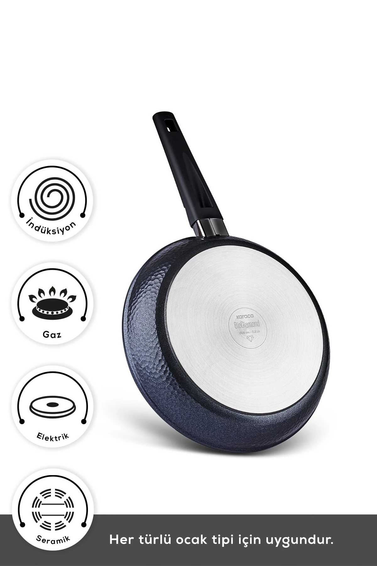 TENCERE SET 7 PRC BIODIAMOND DANTE RENKSIZ 8683650263951