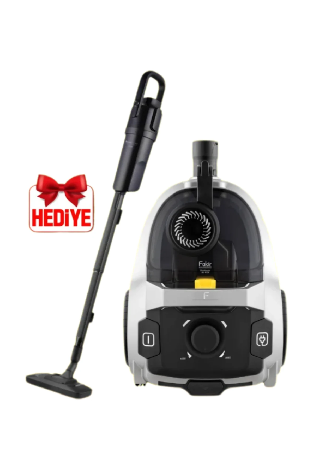 Toz Torbasız Süpürge Alana Range Vector Dikey Süpürge Hediye