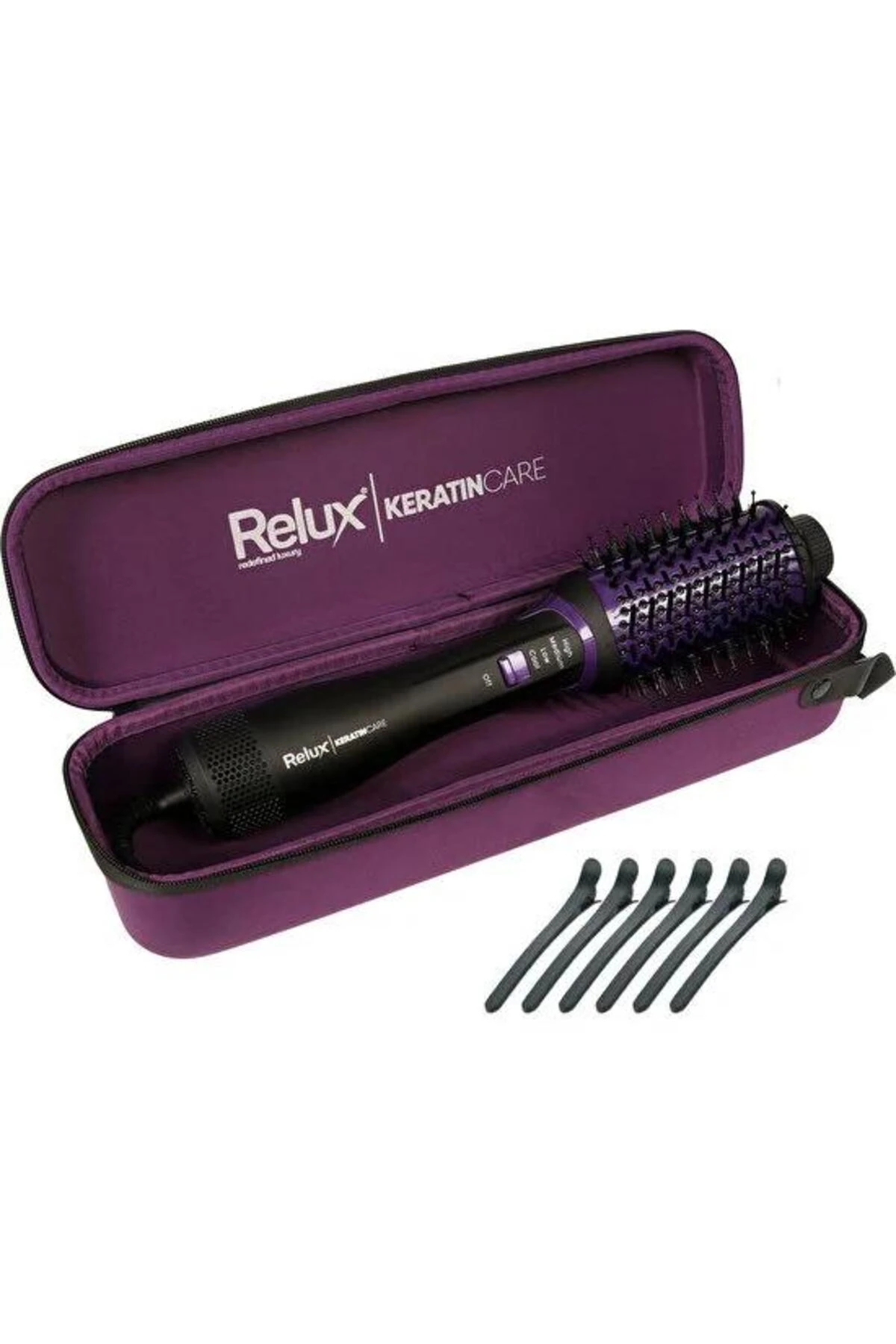 As8200p Keratincare Iyonik Hacimlendirici Şekillendirici Tarak