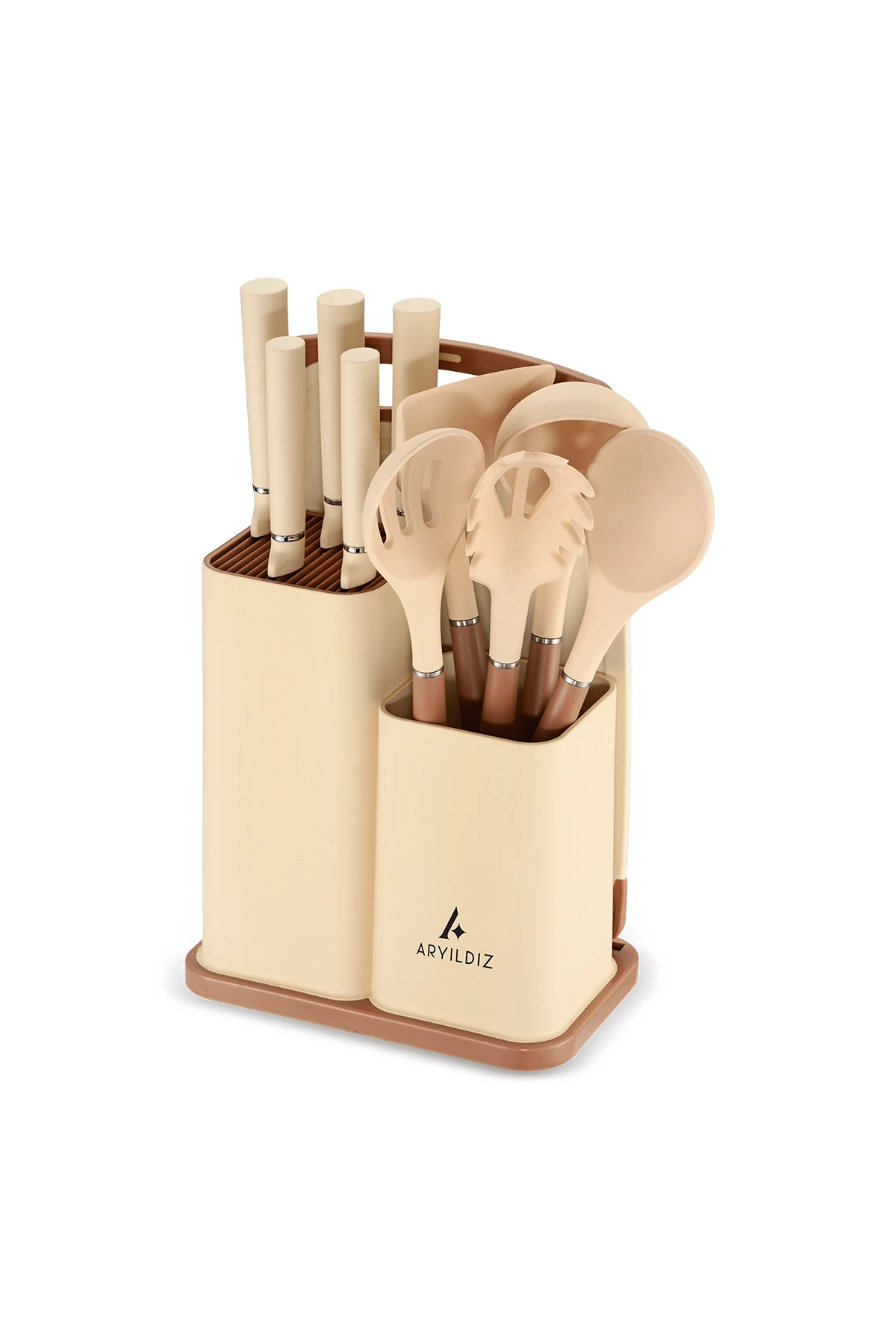 Kaizen 12 Parça Blok Bıçak Ve Pano Seti