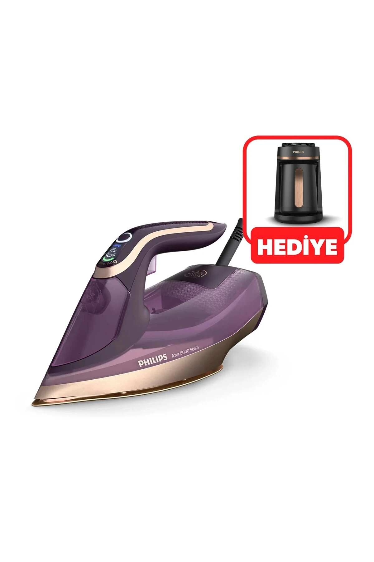 UTU BUHARLI AZUR DST 8040 30 +  TURK KAHVE MAKINASI HDA 150 60 HEDIYELI