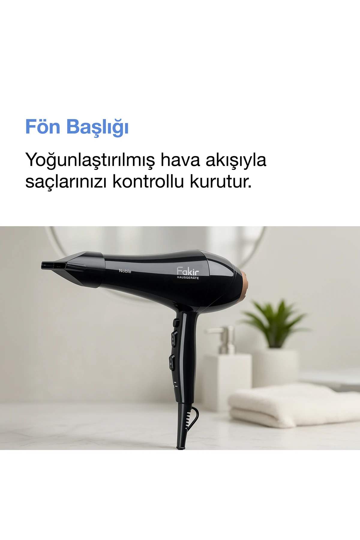 SAC KURUTMA MAKINESI NOBLE PROFESYONEL AC