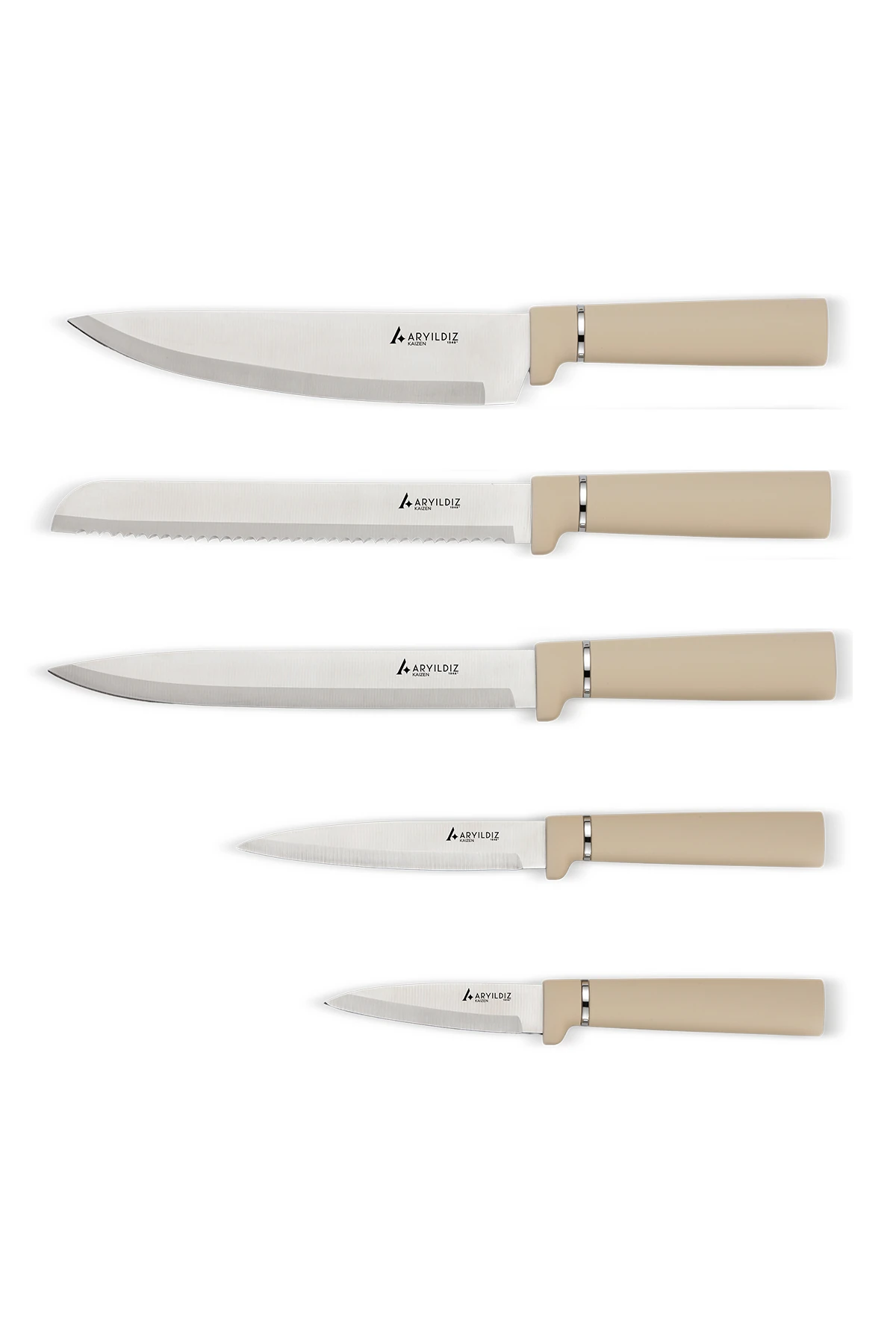 Kaizen 12 Parça Blok Bıçak Ve Pano Seti
