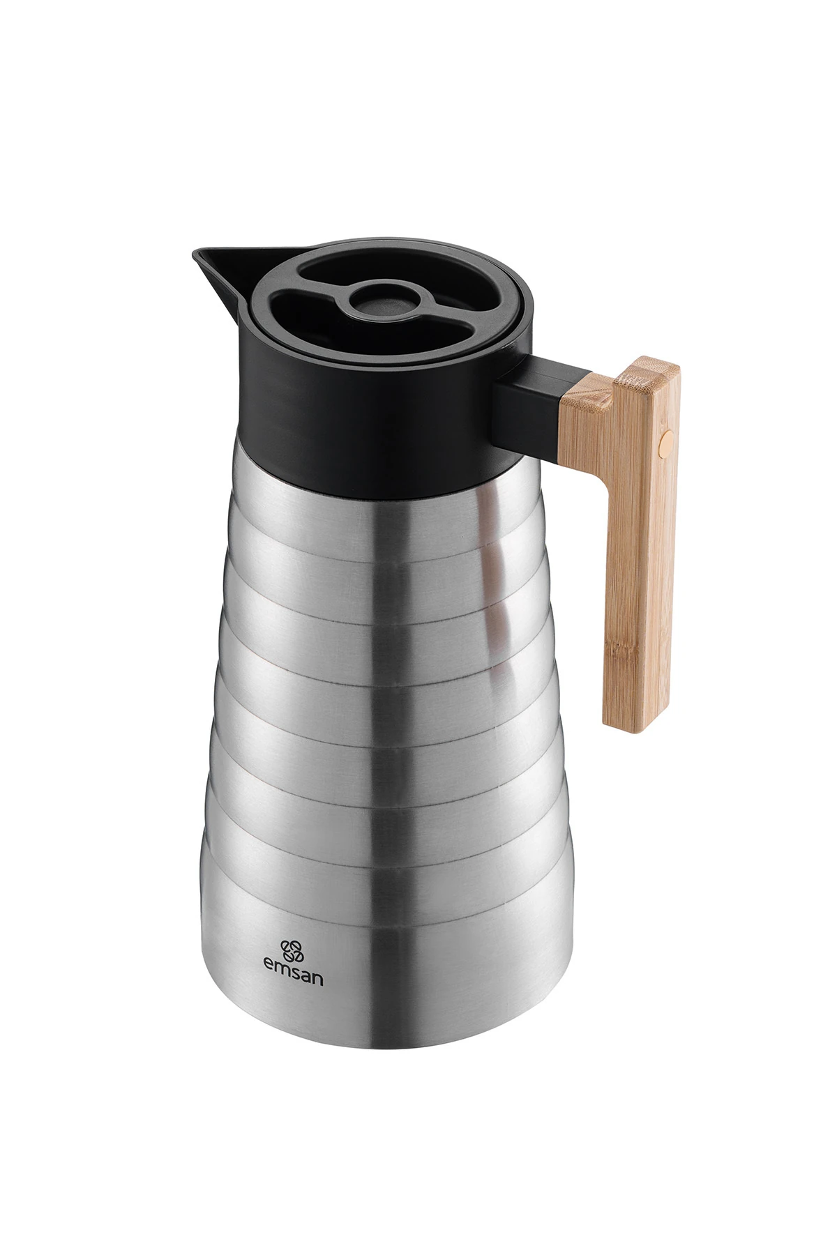 TERMOS 2 LT EMBOSS GRI