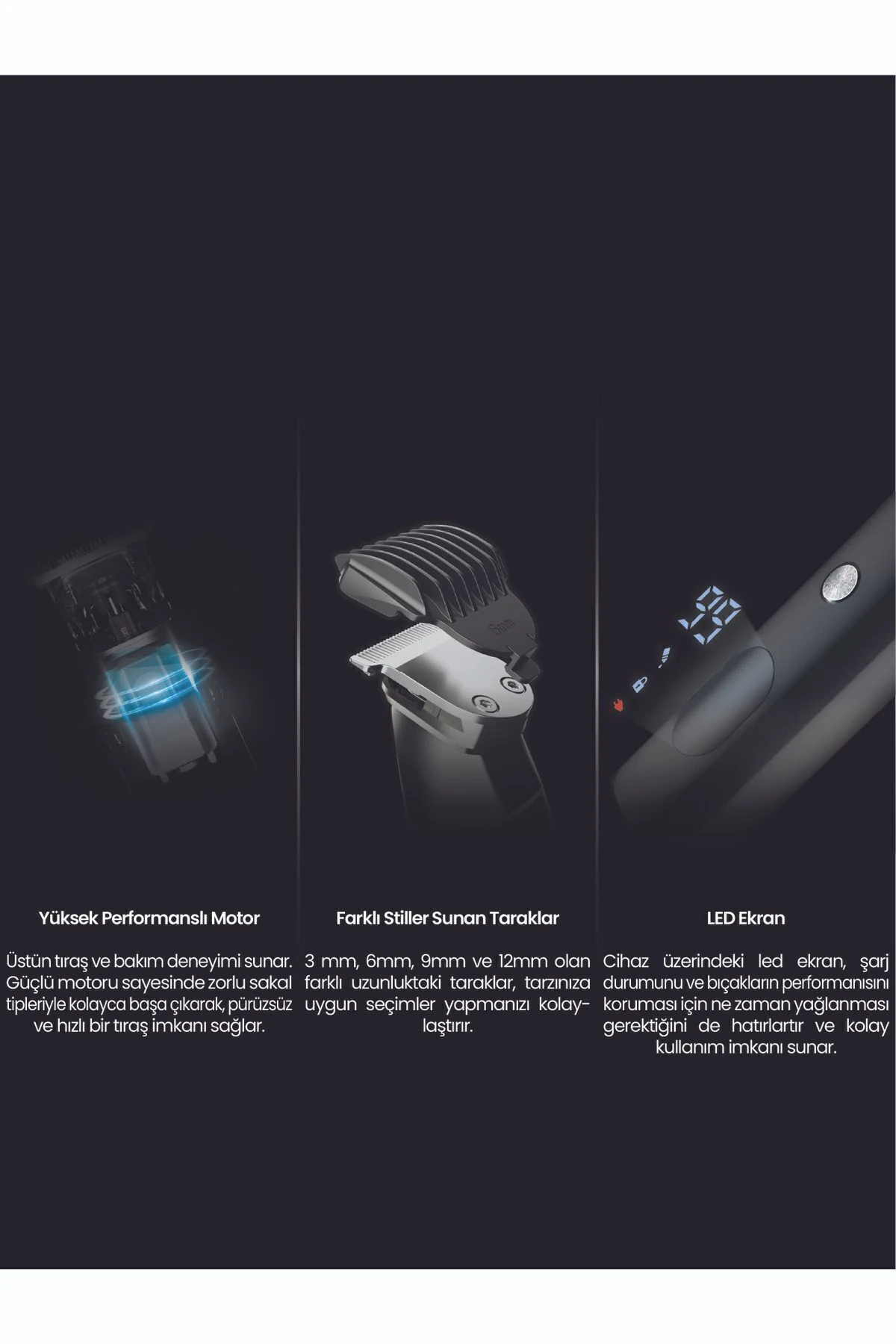 RPG7500 Groomexpert 15in1 Erkek Bakım Seti