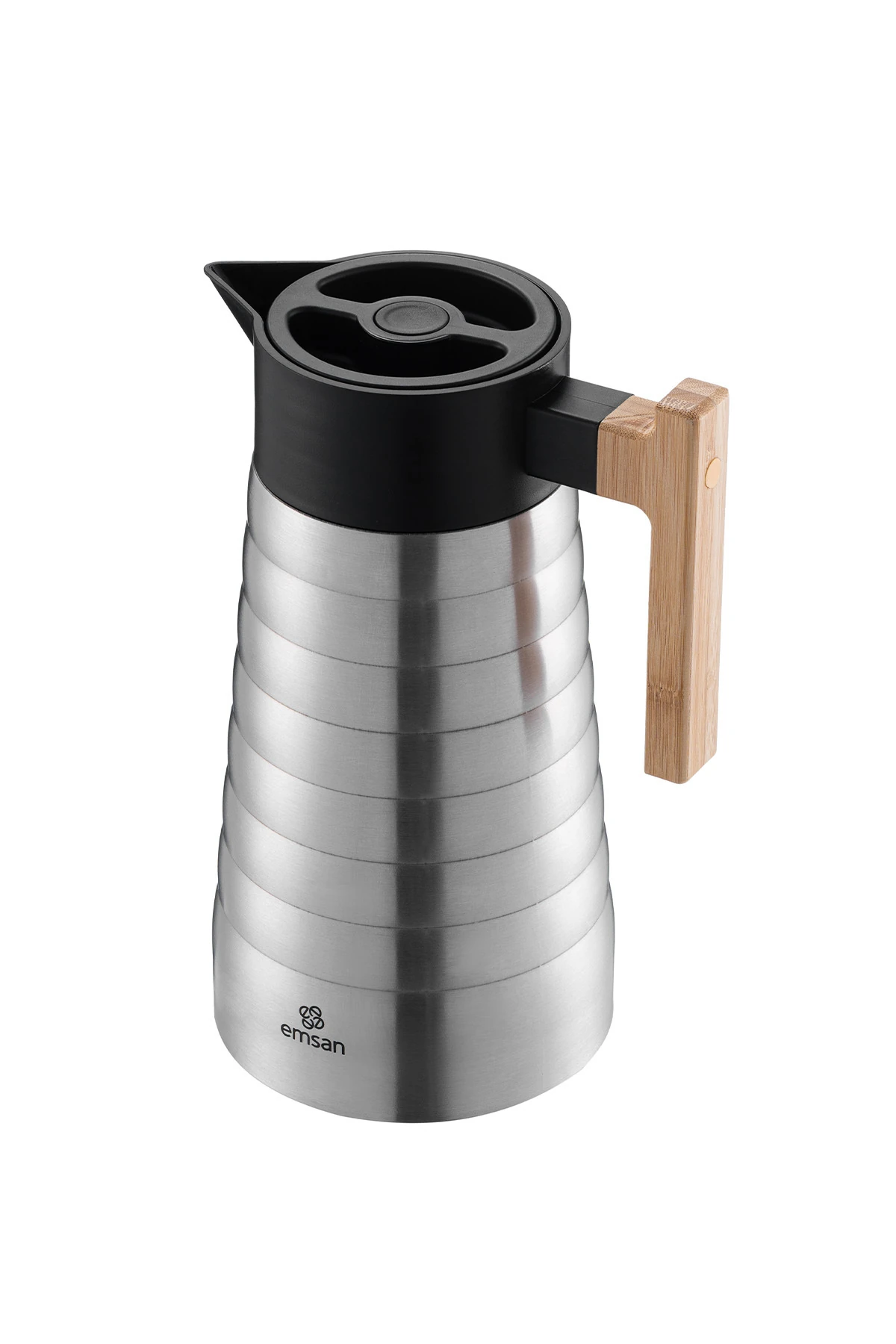 TERMOS 2 LT EMBOSS GRI