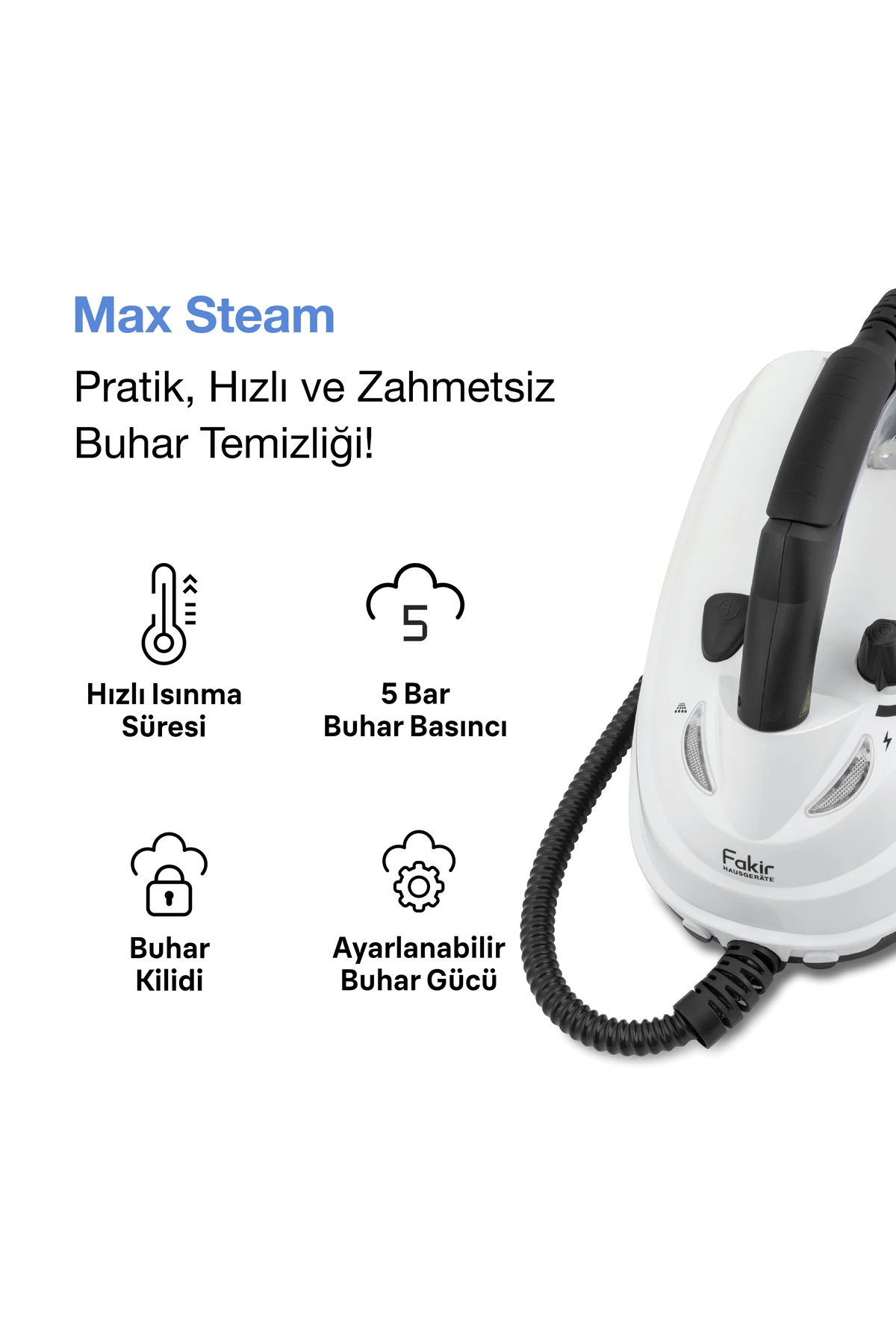 Max Steam Buharlı Temizleyici