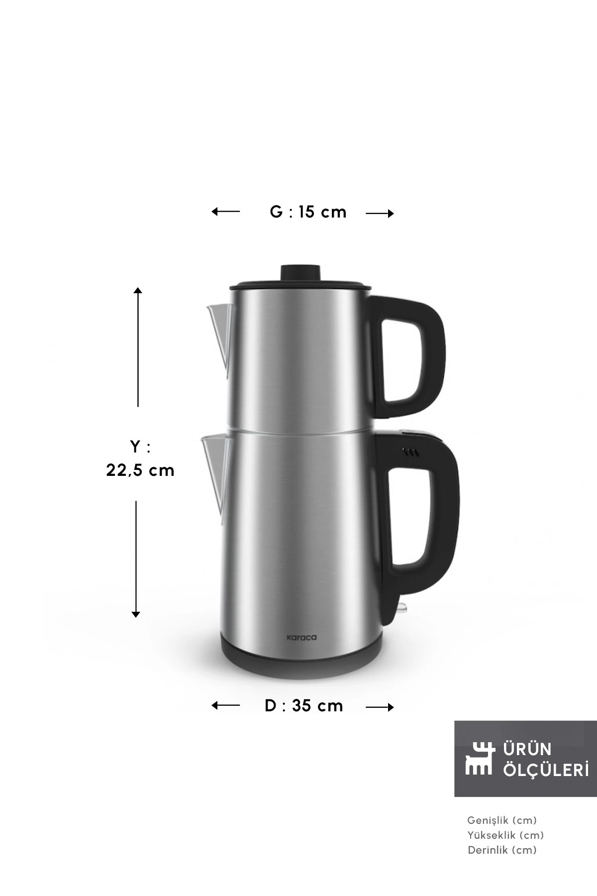 CAY MAKINESI 2 IN 1 TEABIG INOX 8683650408802