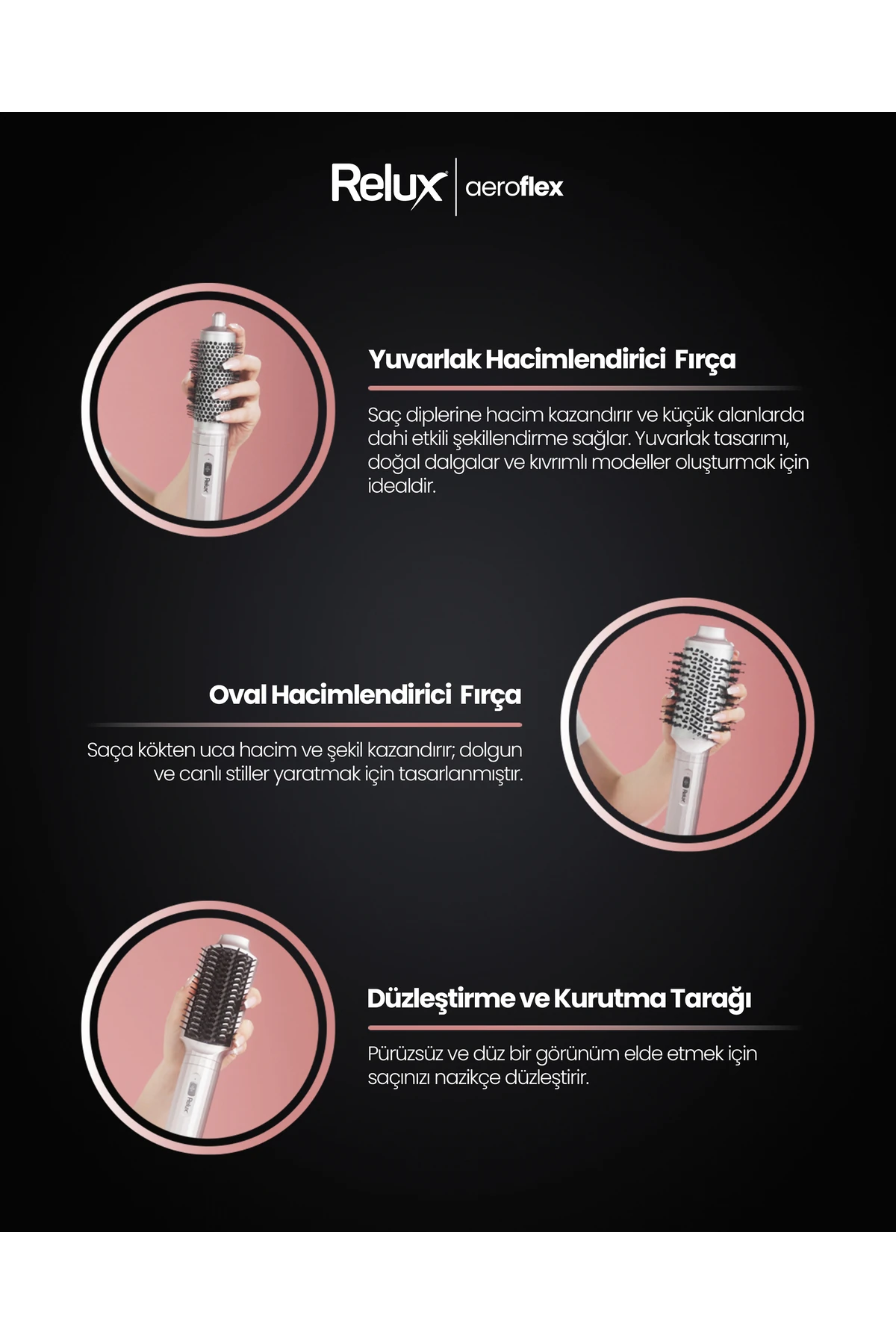 SAC SEKILLENDIRICI 6 IN 1 AEROFLEX RMS 9200 P