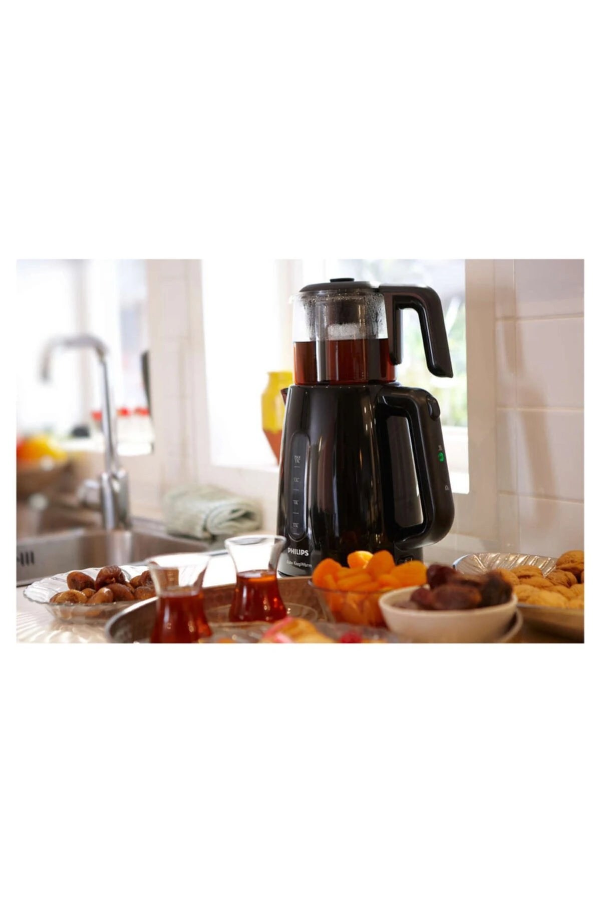 Daily Collection Çay Makinesi, 1700W, 1,9 Lt Su Isıtıcısı, Otomatik Sıcak Tutma, HD7301/00