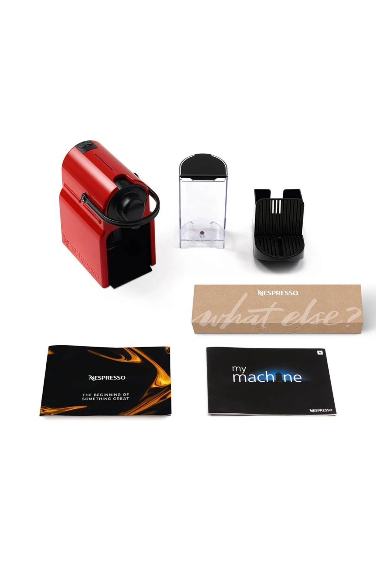 C40 Inissia Espresso Kahve Makinesi, Kırmızı