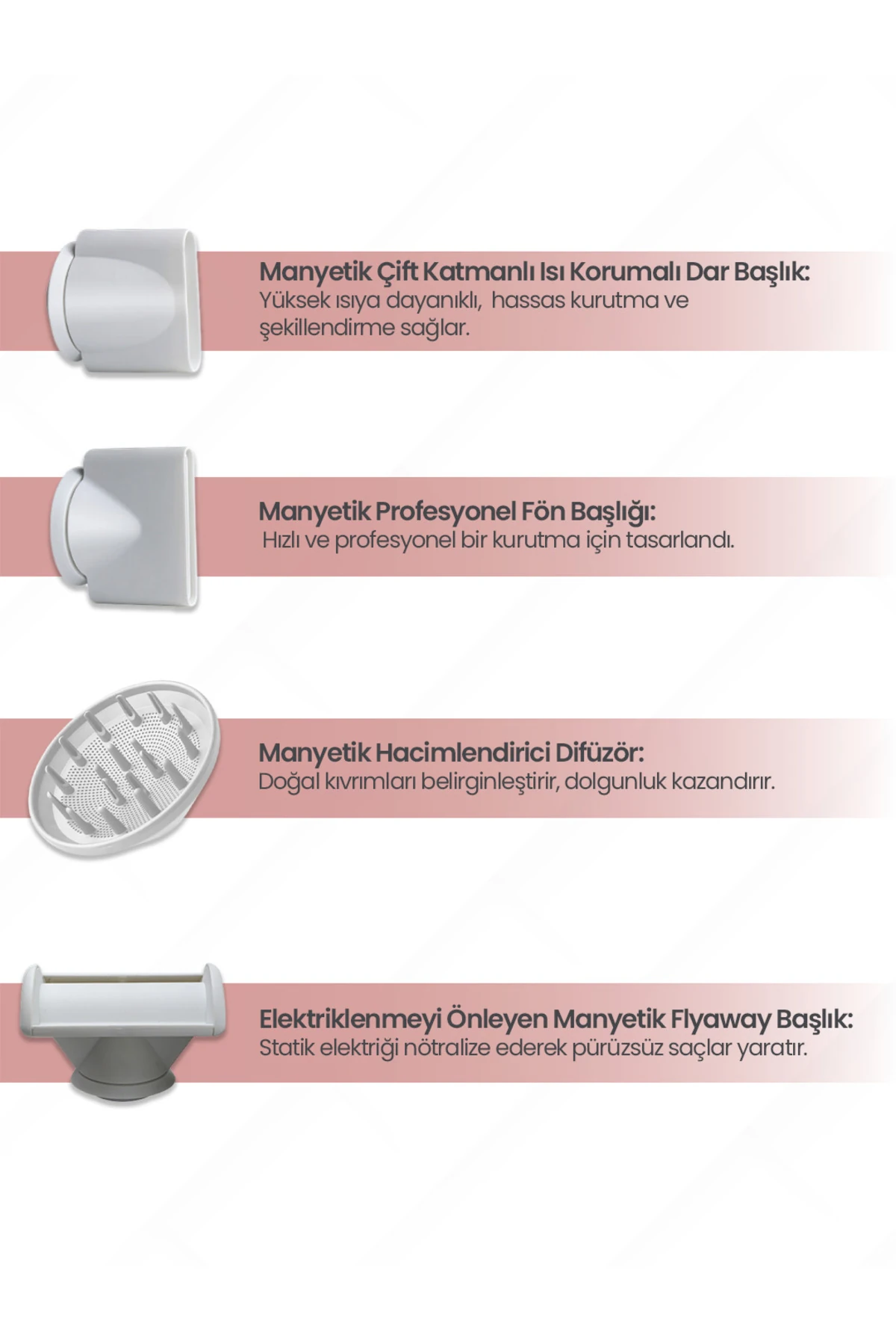 RHD6165W Procare Comfort BLDC Motor Saç Kurutma Makinesi 1650W