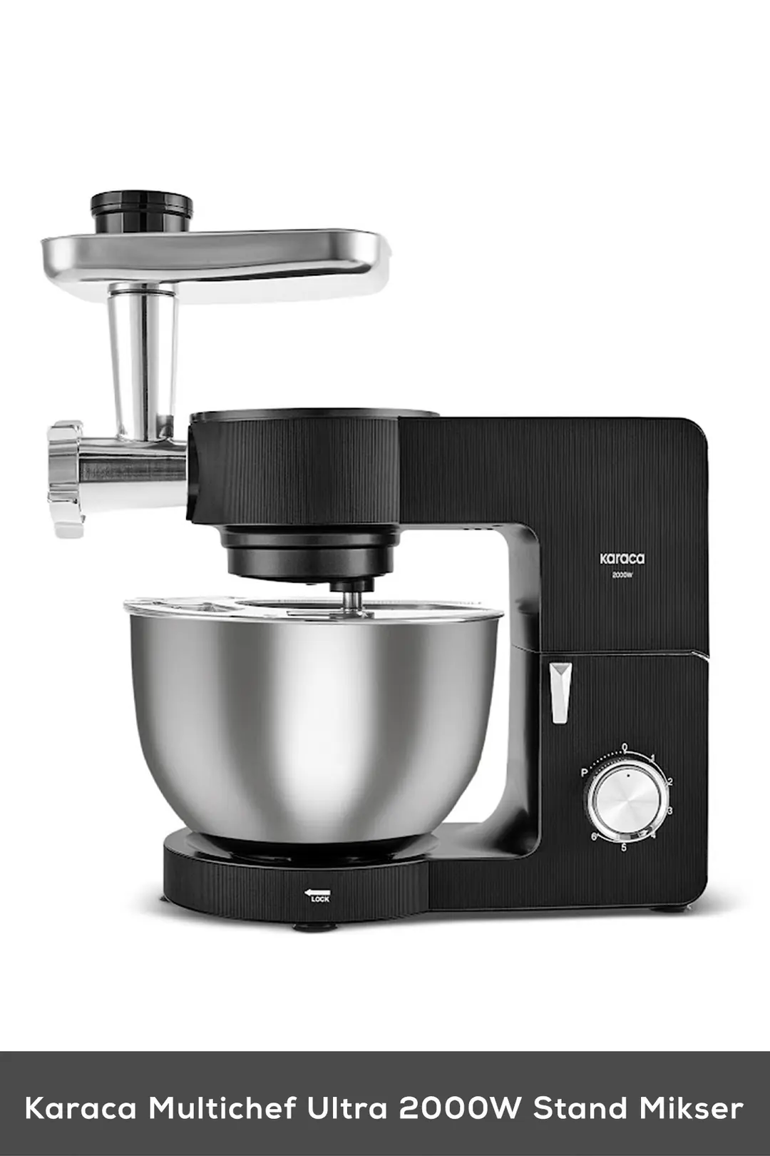 ふうちゃん出品 KARACA MULTICHEF ULTRA MUTFAK SEF 2000 W BLACK 8683650329404