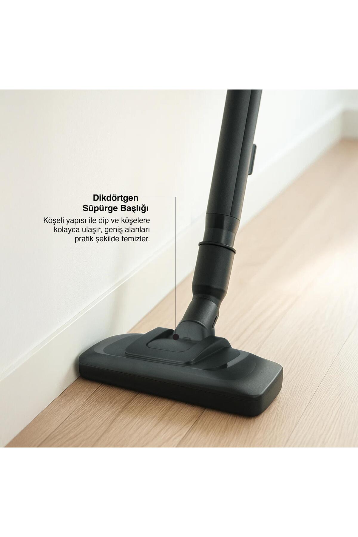 Vector Kablolu Dik Süpürge