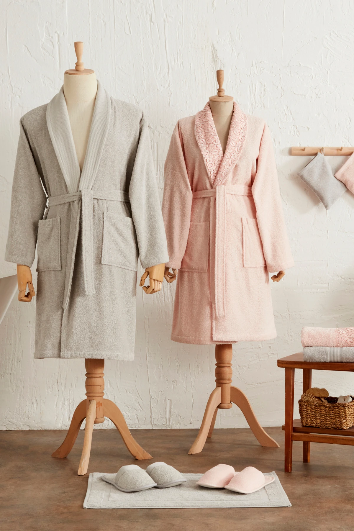 AILE BANYO SETI 9 PRC RING DANTELLI PUDRA GRI 8680214333150