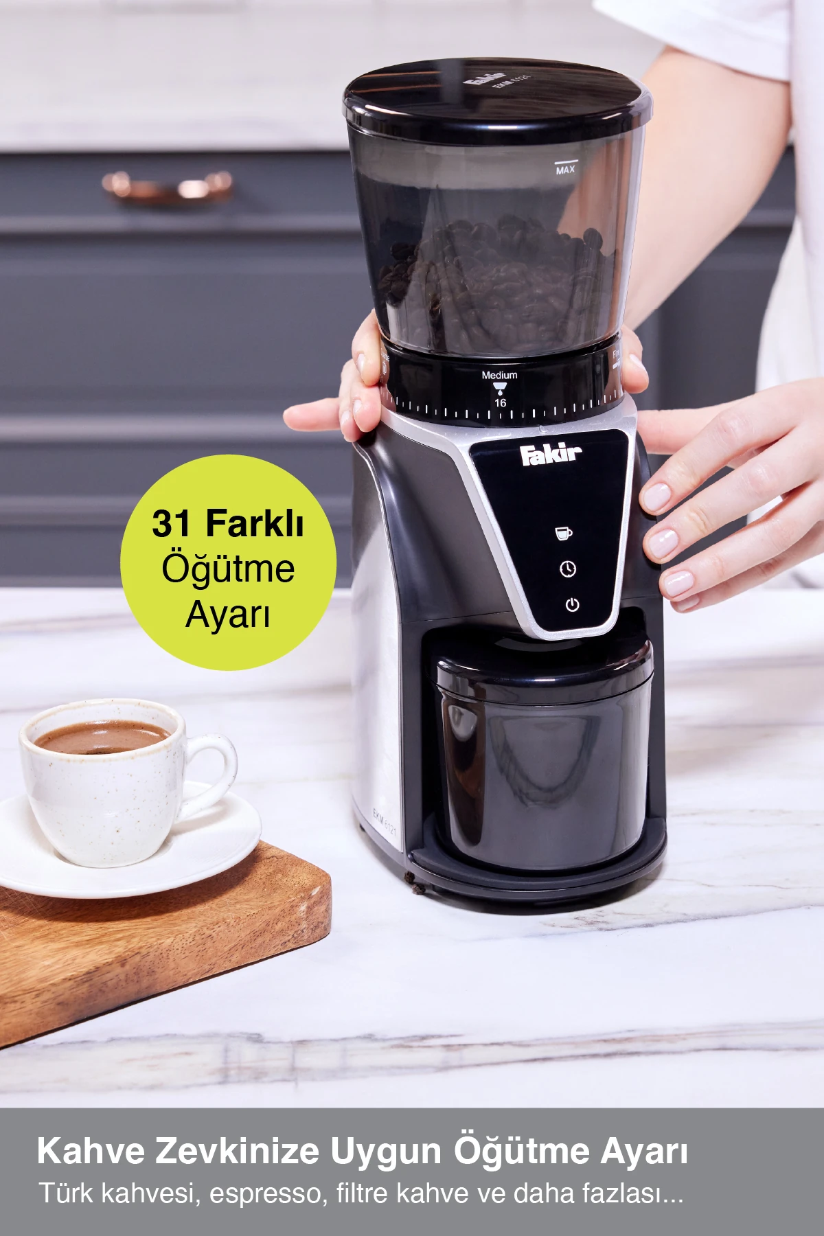 Ekm 6121 Kahve Öğütücü