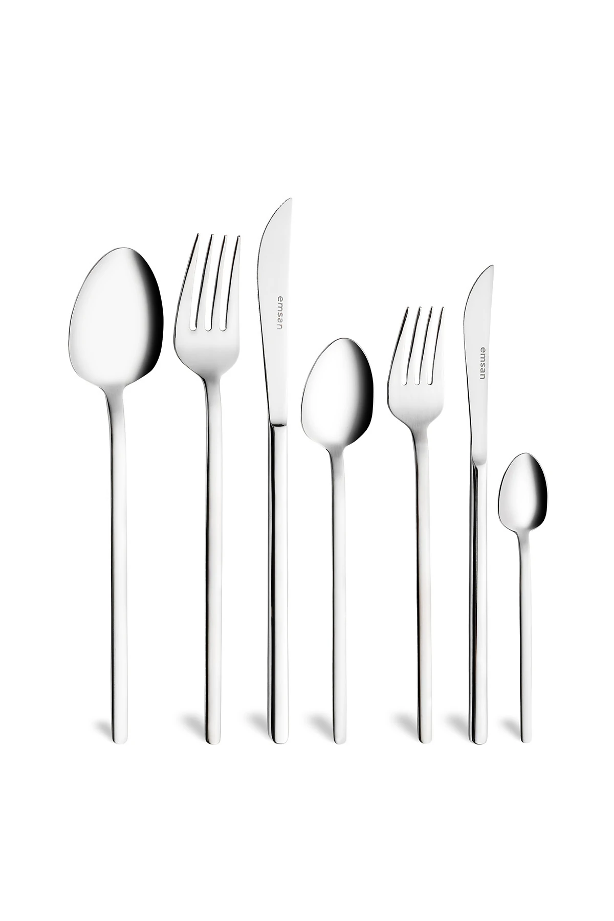 Lora 84 Parça 12 Kişilik Kutulu Çatal Kaşık Bıçak Takımı