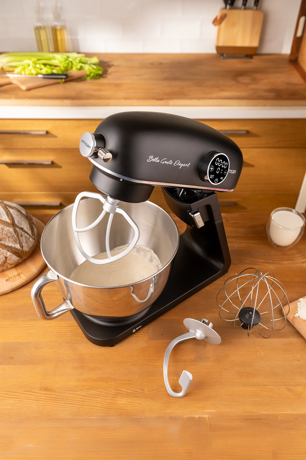 BELLA GUSTO ELEGANT STAND MIKSER SIYAH