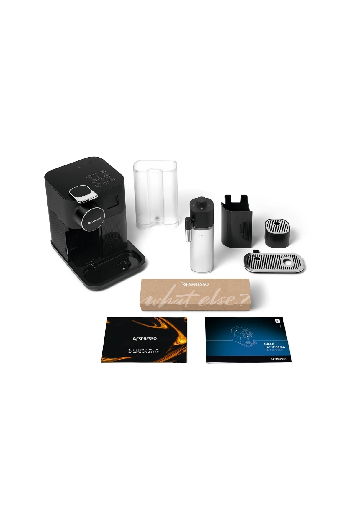 F541 Gran Latissima Süt Çözümlü Espresso Kahve Makinesi, Siyah