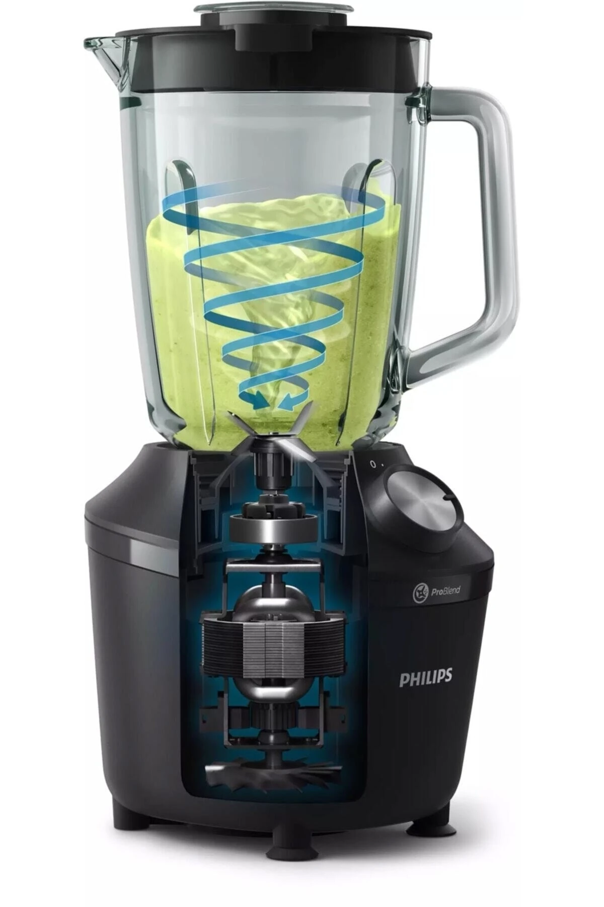 3000 Serisi Blender ProBlend Crush Teknolojisi 600W,  2 Lt, 2 Hız Ayarı, HR2291/41