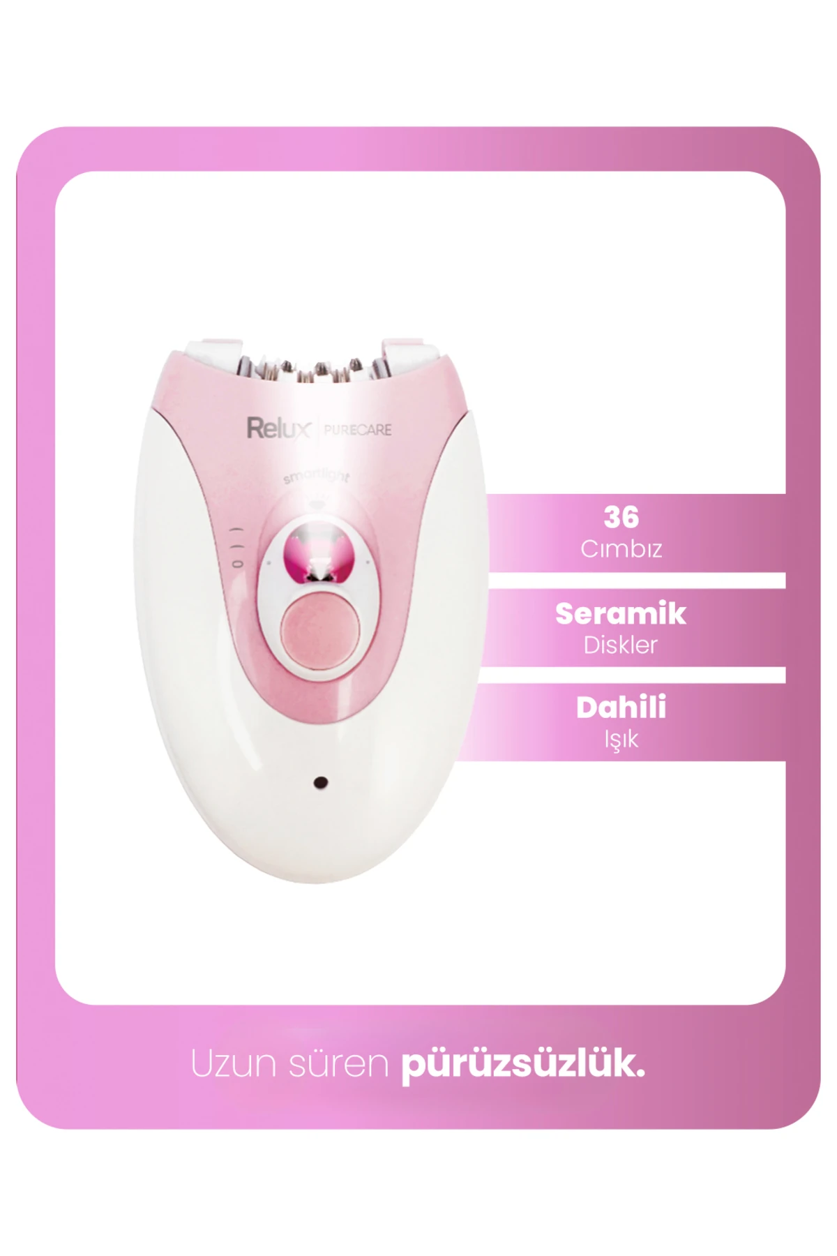 REP5736 36 Cımbız Şarjlı Epilatör