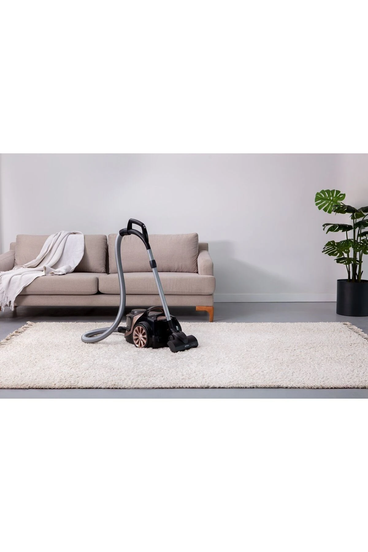 Tesla Premium ET14300 Toz Torbasız Elektrikli Süpürge Rose