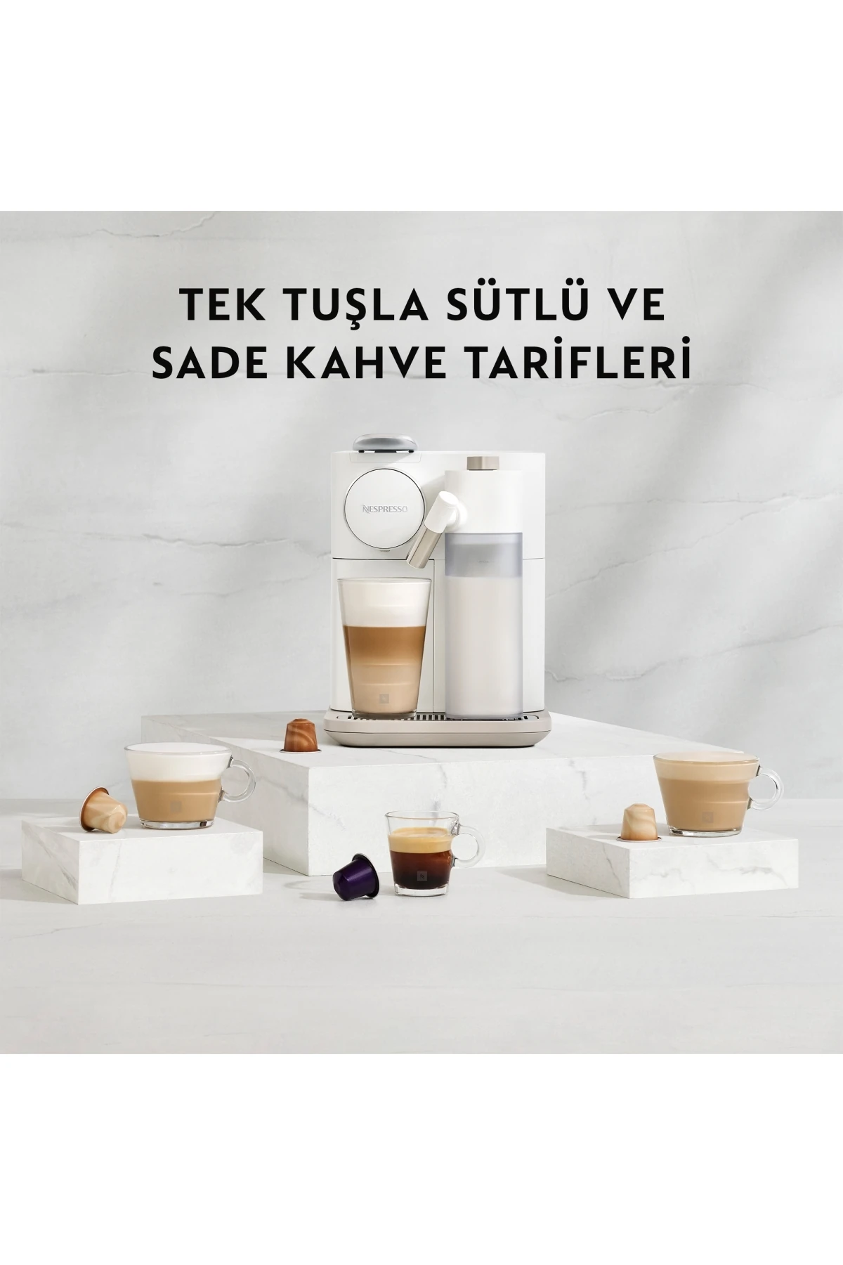 F541 Gran Latissima Süt Çözümlü Espresso Kahve Makinesi, Siyah