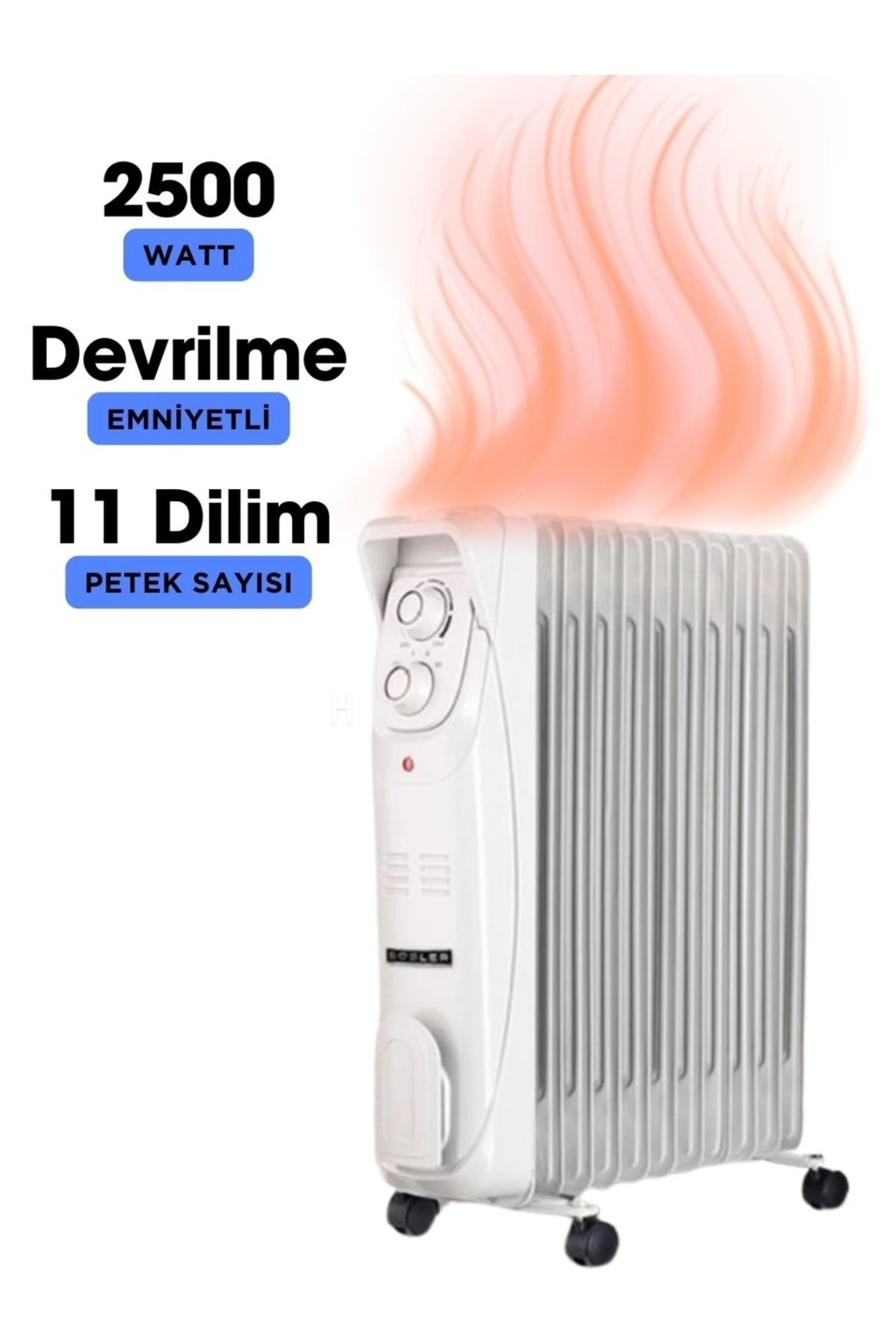 11 Dilim Yağlı Radyatör SR-5711