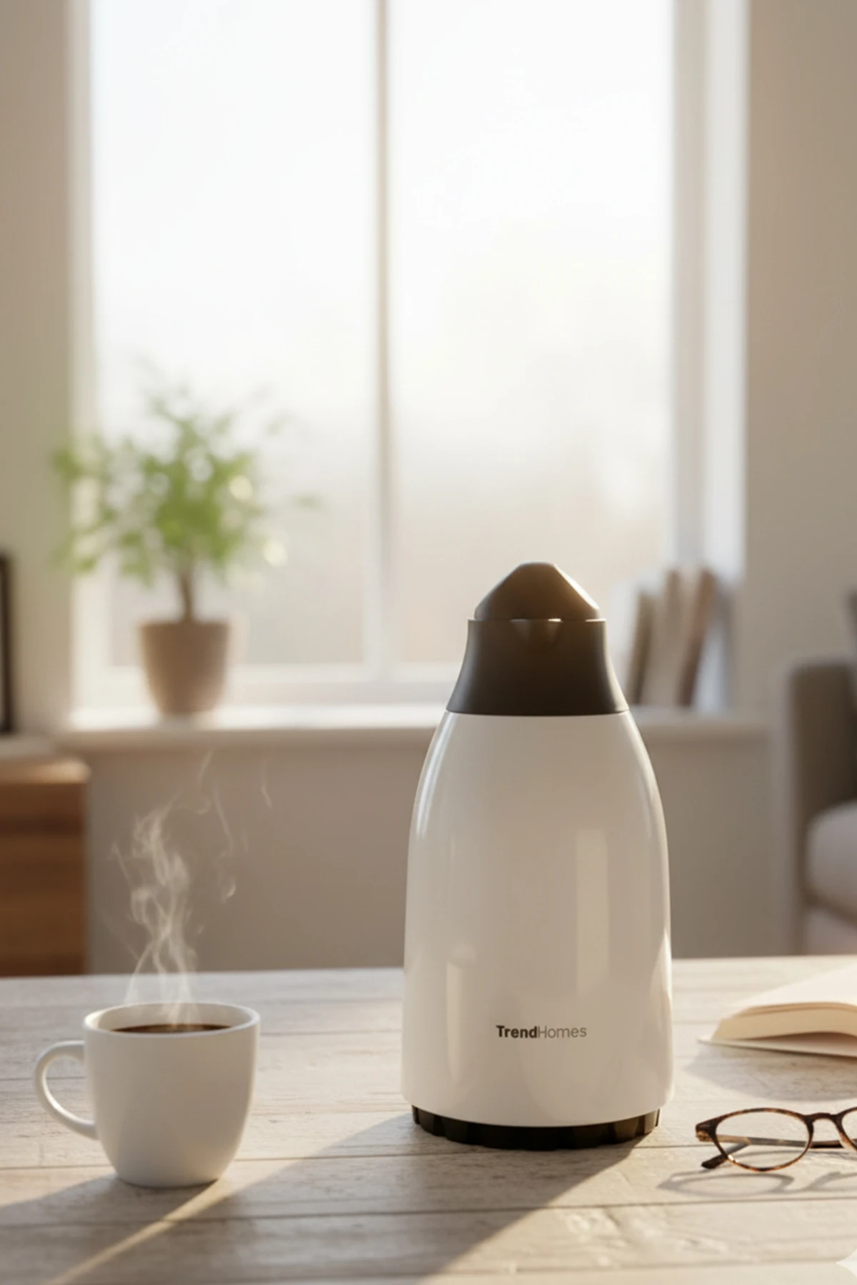 S TERMOS 1,3 LT CAM HAZNELI BEYAZ