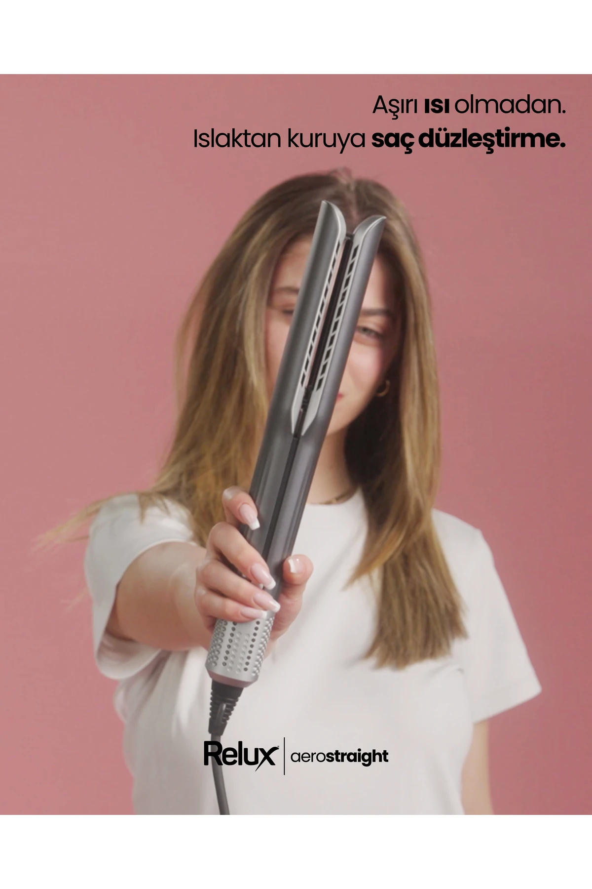 Rhs9000b Aerostraight Hava Üflemeli Saç Düzleştirici