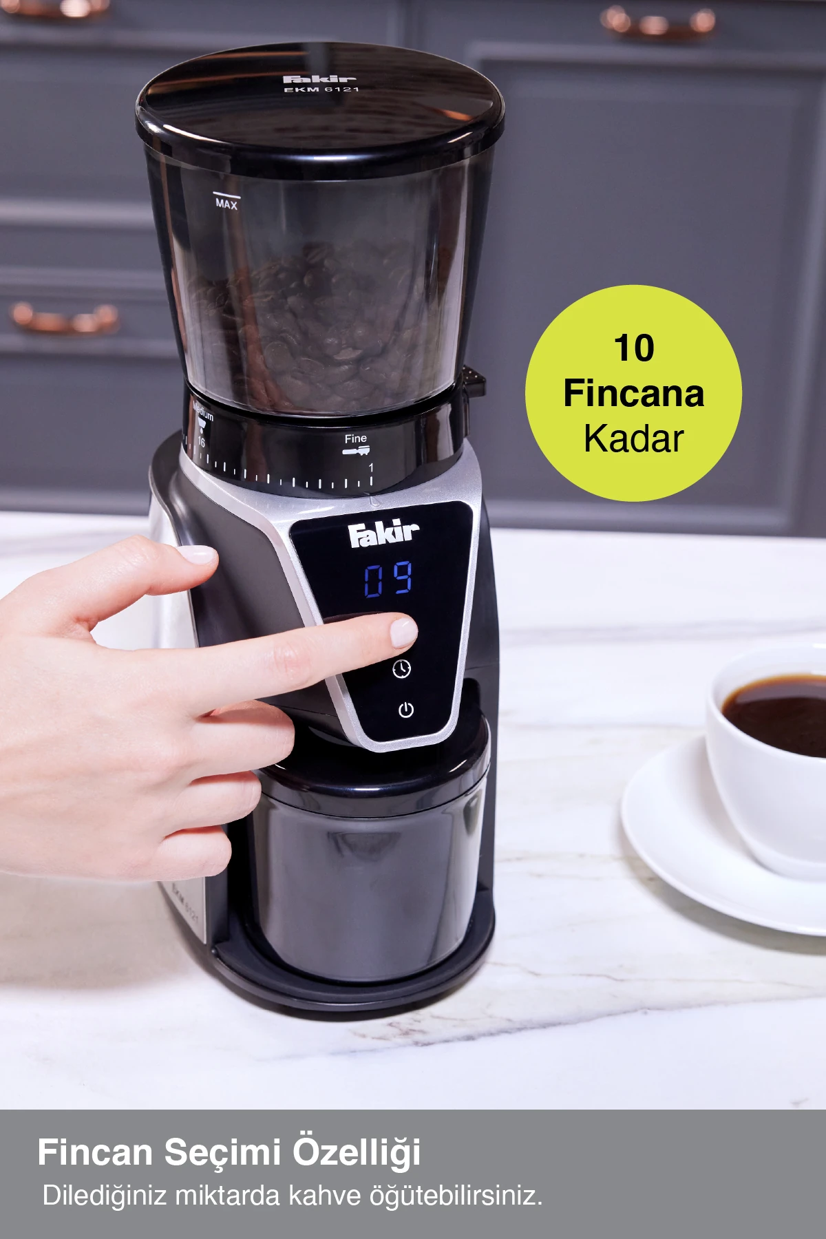 Ekm 6121 Kahve Öğütücü
