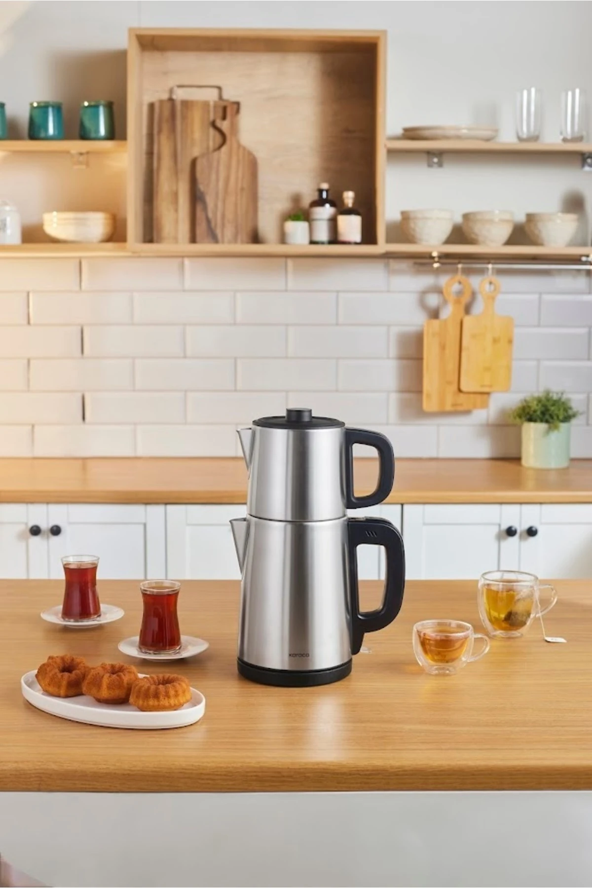 CAY MAKINESI 2 IN 1 TEABIG INOX 8683650408802