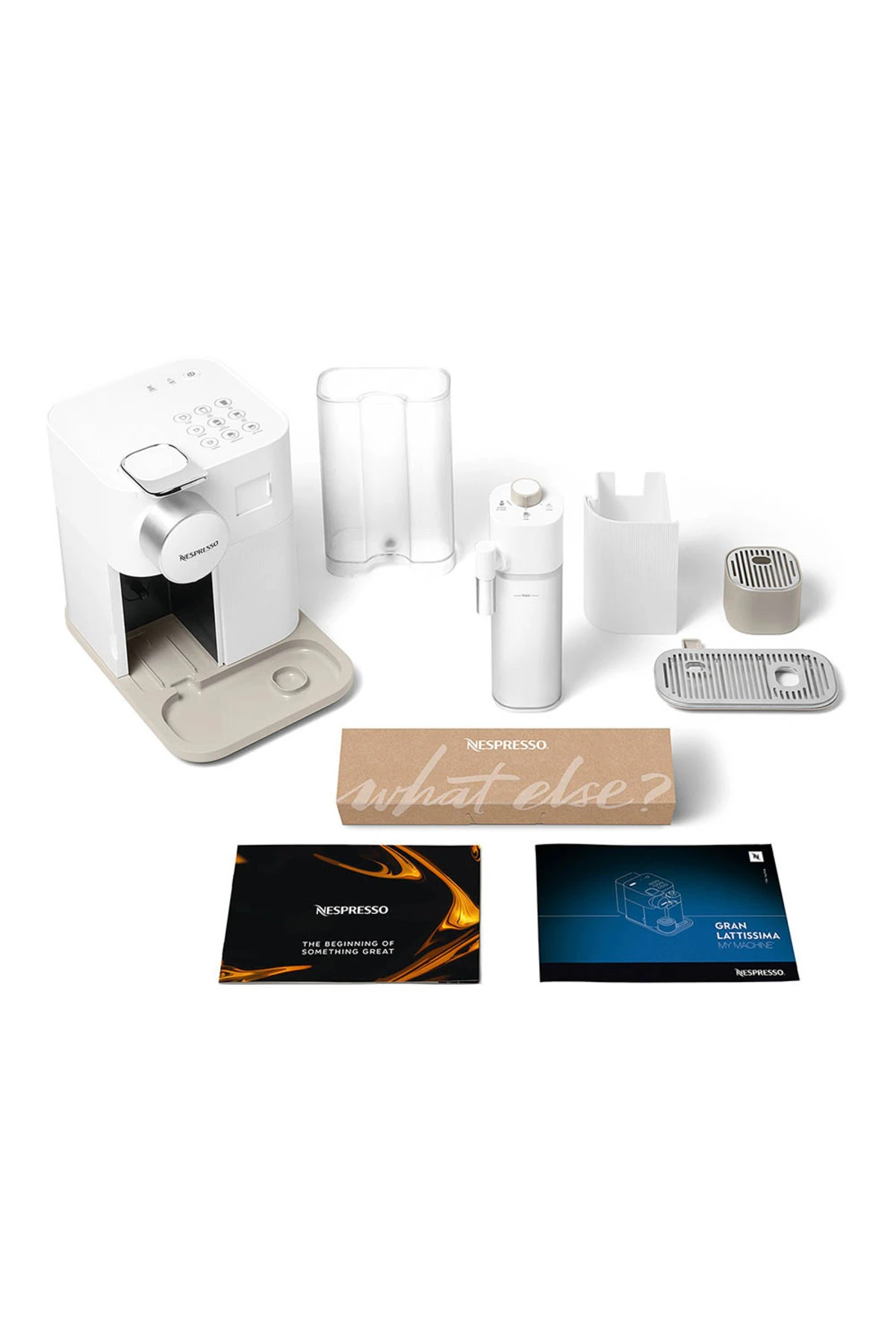 F541 Gran Latissima Süt Çözümlü Espresso Kahve Makinesi,Beyaz