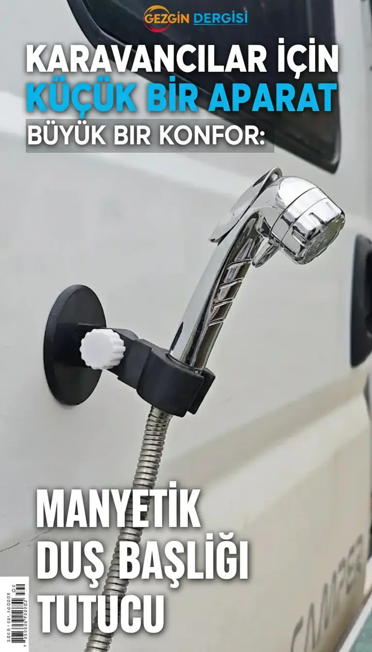 Karavanlar için Manyetik Dış Duş Sabitleyici