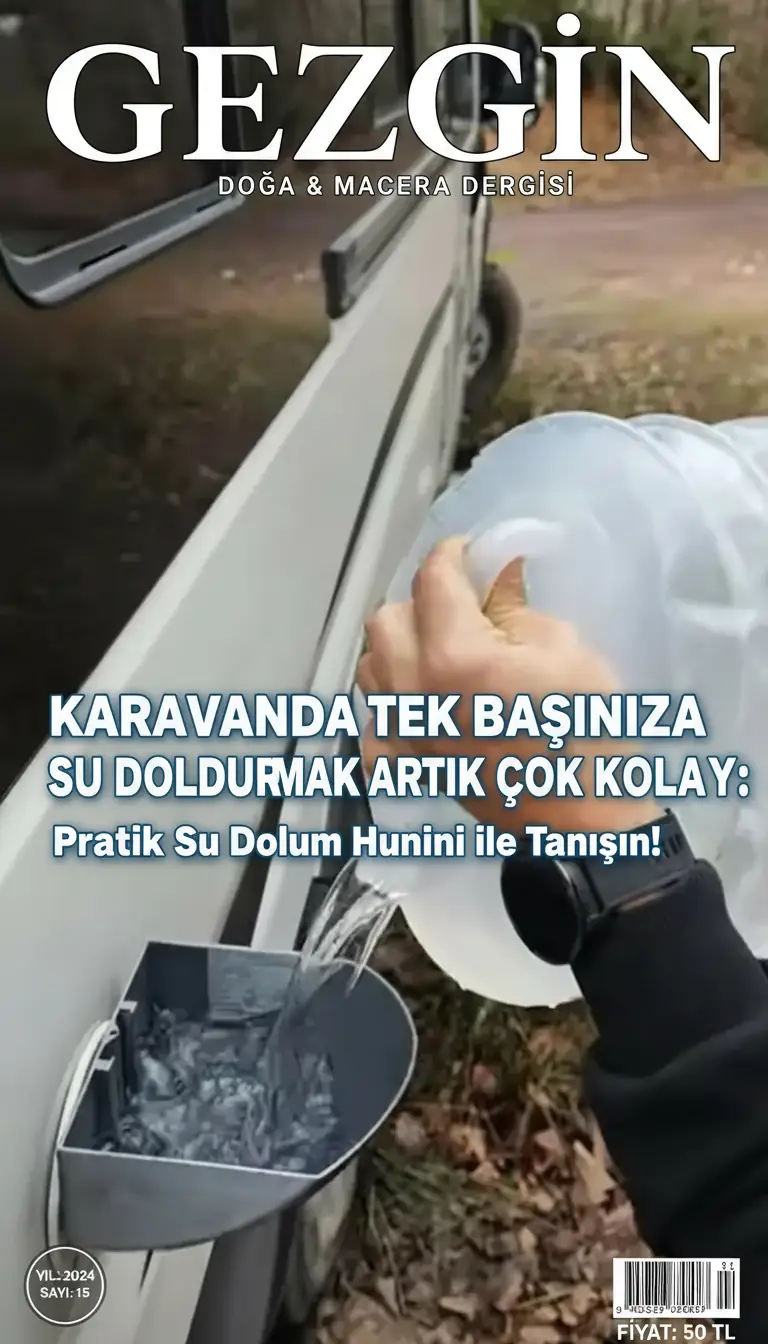 Karavan Pratik Su Dolum Hunisi - Tek Başınıza Kolay Kullanım