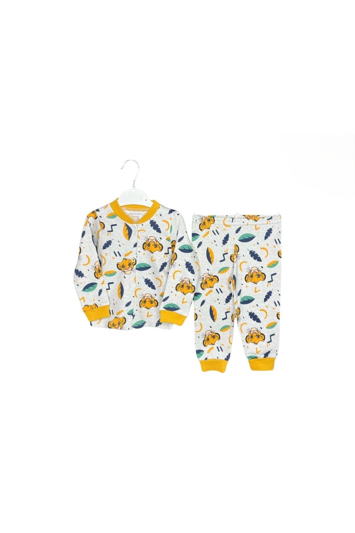 Little Emu Çıtçıtlı Pijama Takımı