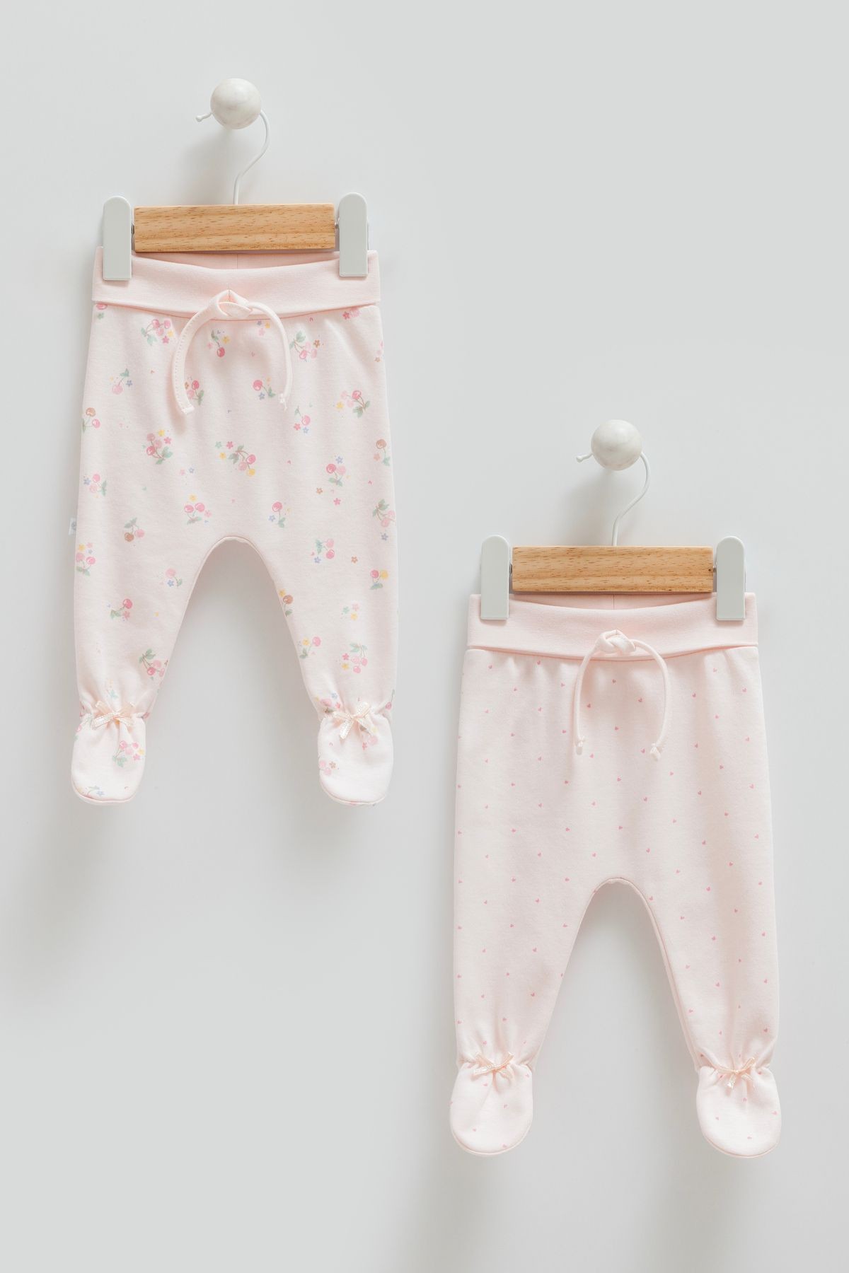 Little Emu Cherry Baby Patikli 2'li Pantolon