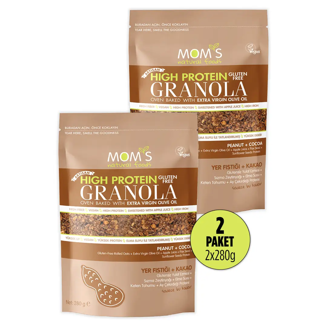 HUNGRY Big Lunch V 2.69 コヨーテ 2'li Yer Fıstıklı GRANOLA 2x280g
